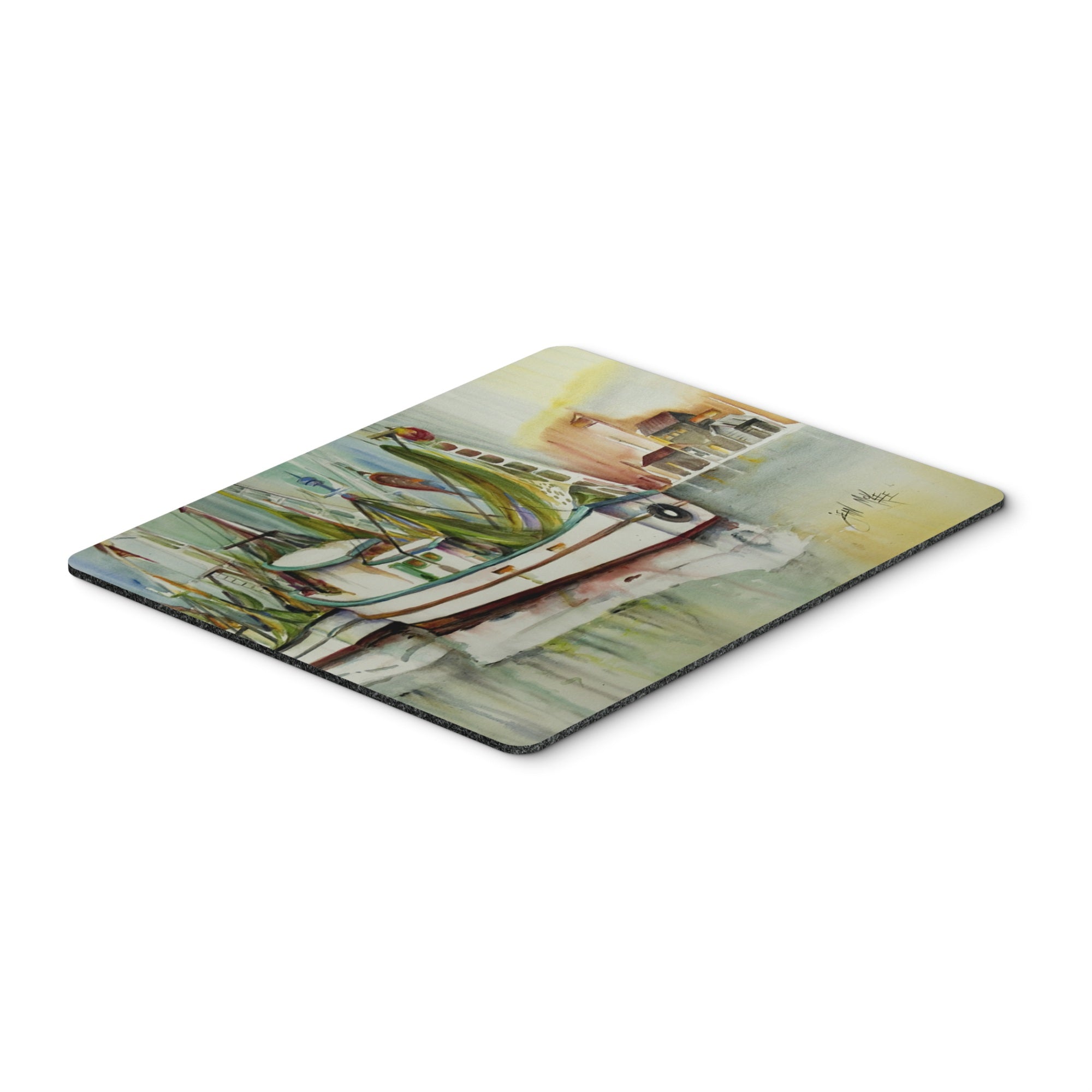 Carolines Treasures Ocean Springs Shrimper Mouse Pad/Hot Pad/Trivet (JMK1068MP)