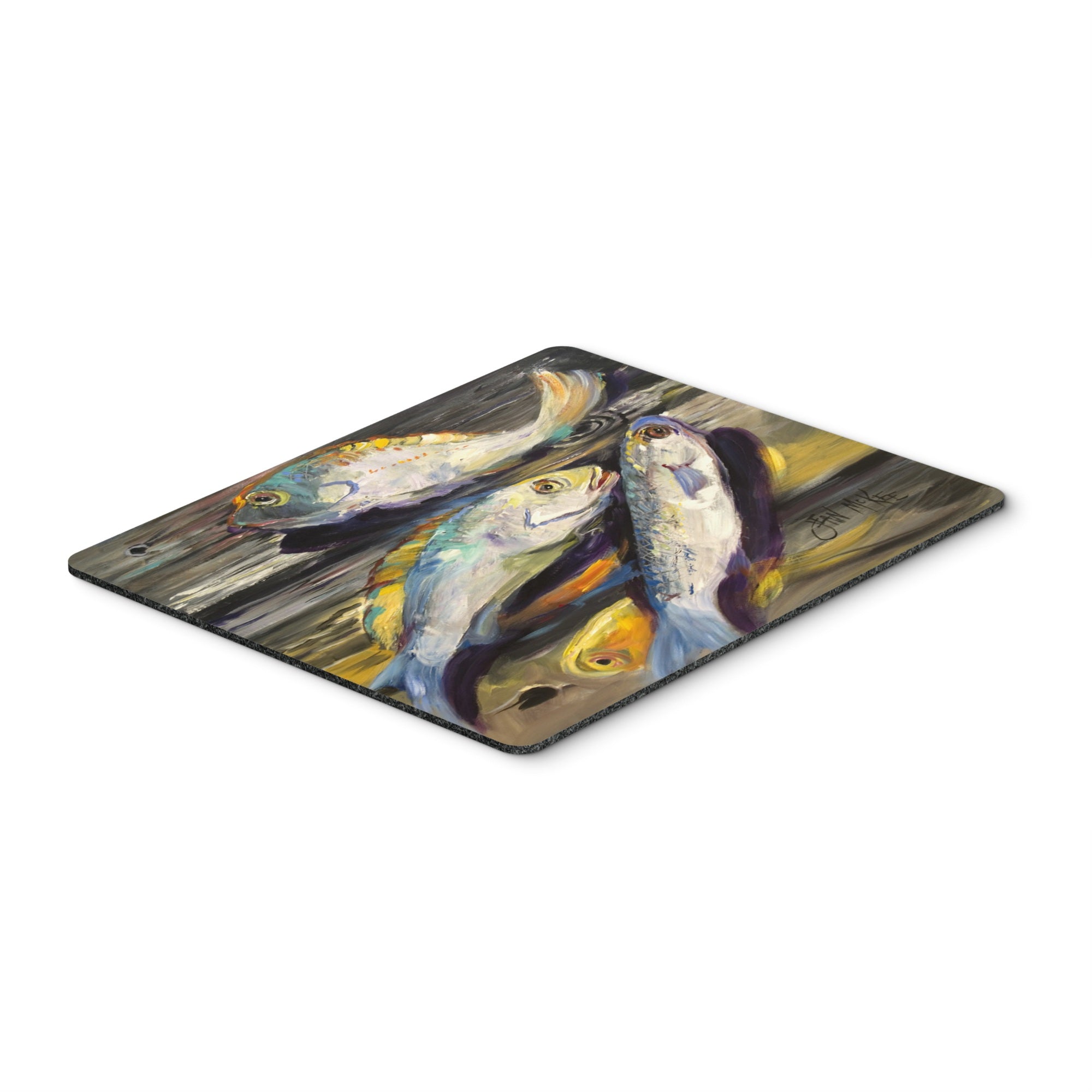 Carolines Treasures Fish on the Dock Mouse Pad/Hot Pad/Trivet (JMK1116MP)
