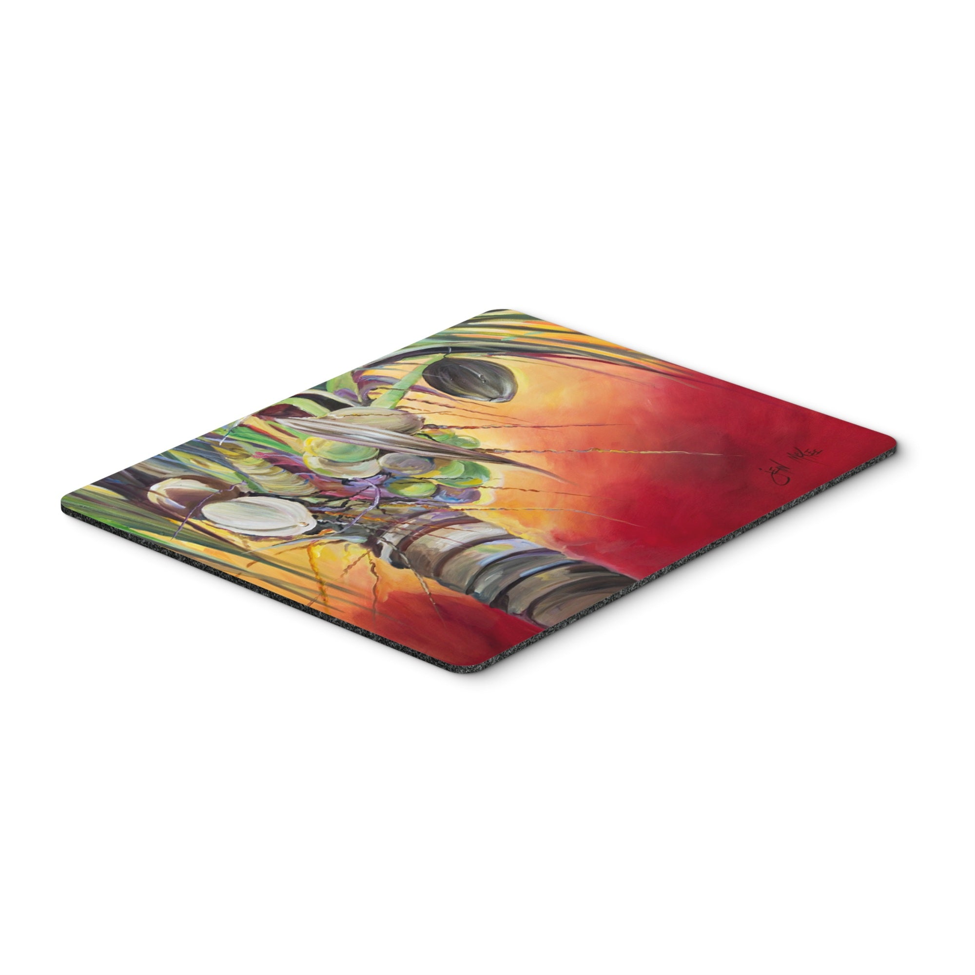 Carolines Treasures Sunset on the Coconut Tree Mouse Pad/Hot Pad/Trivet (JMK1133MP)