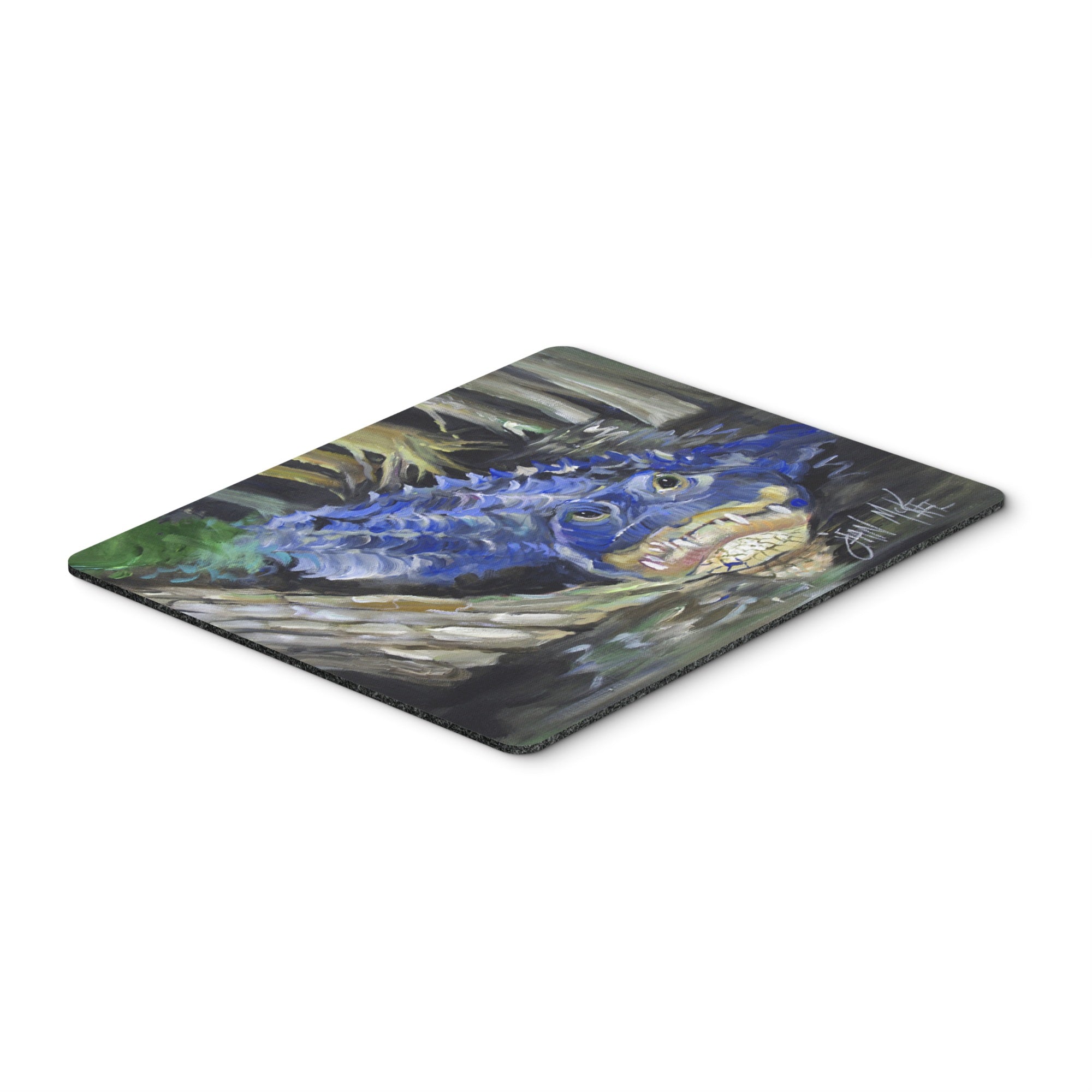 Carolines Treasures Blue Alligator Mouse Pad/Hot Pad/Trivet (JMK1135MP)