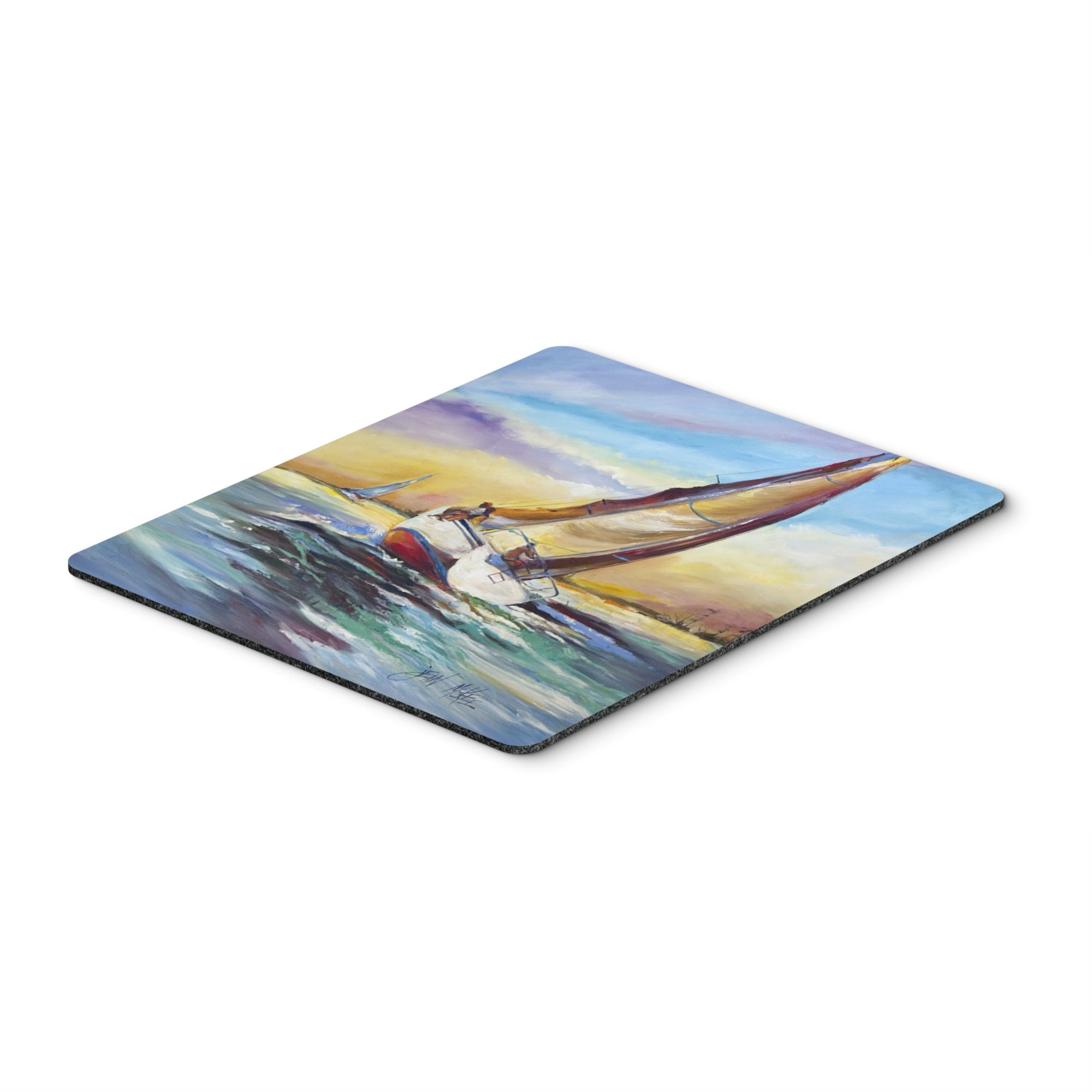 Carolines Treasures Horn Island Sailboat Race Mouse Pad/Hot Pad/Trivet (JMK1159MP)