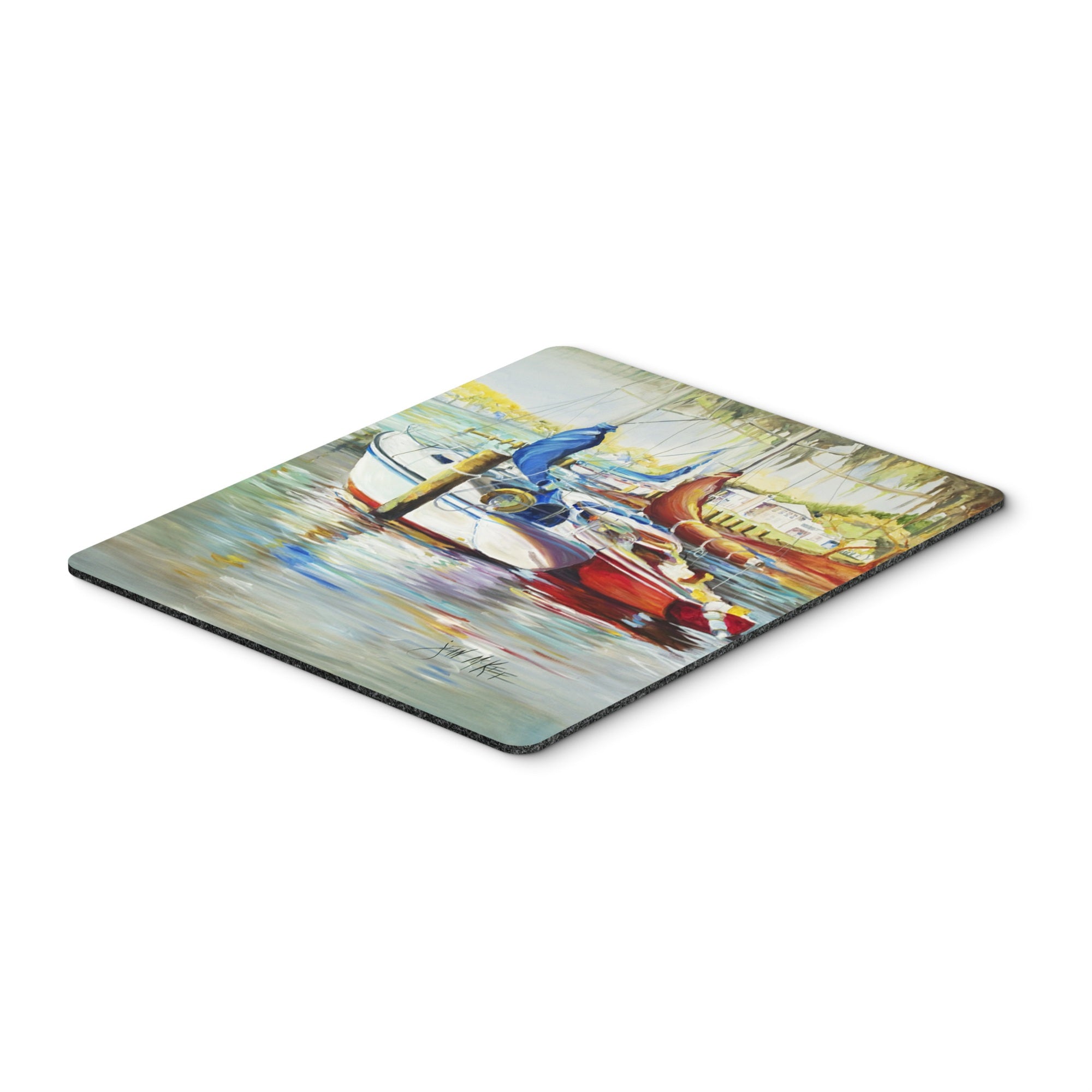 Carolines Treasures Ecor Rouge Sailboat Mouse Pad/Hot Pad/Trivet (JMK1161MP)