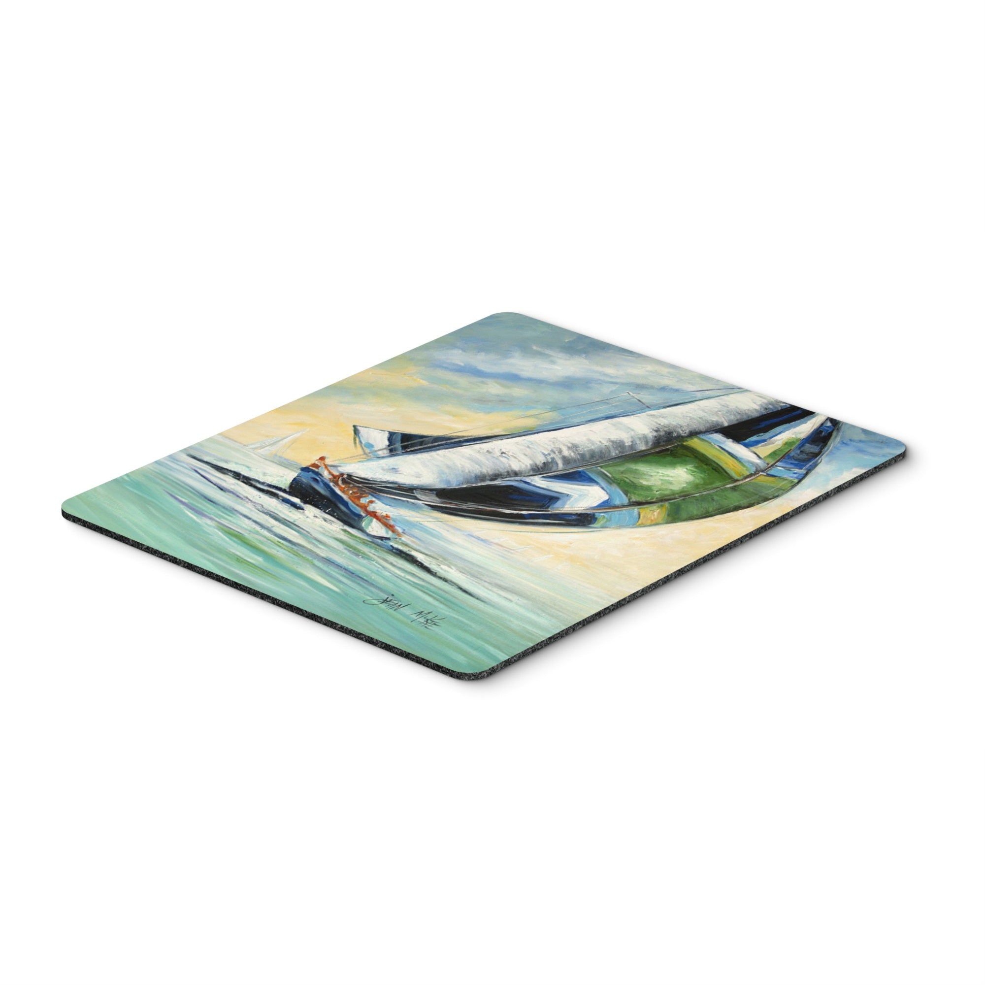 Carolines Treasures Cruising the Coast Sailboats Mouse Pad/Hot Pad/Trivet (JMK1163MP)