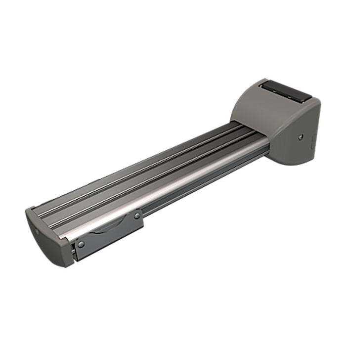 Short throw single stud projector arm