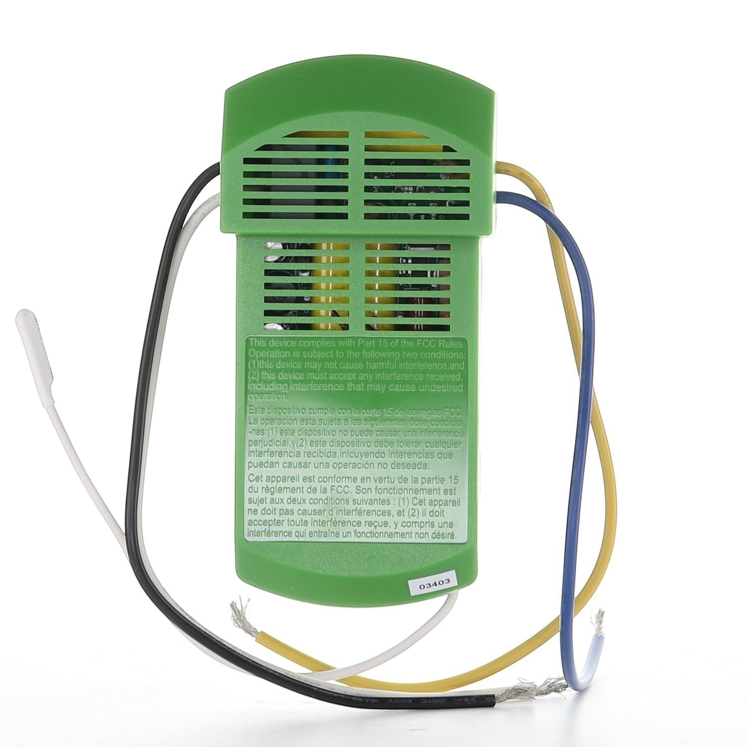 Anderic Substitute Kit for Hampton Bay / Hunter K803201000 3-Speed Ceiling Fan Receiver - K803201000 [63T-AC83T-KIT]