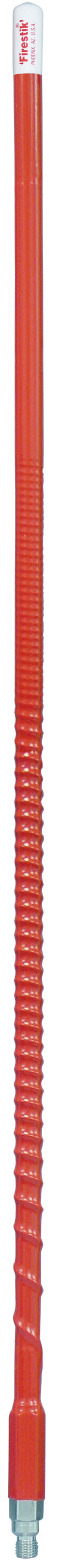 FIRESTIK - KW4-R  4 FOOT HEAVY DUTY TRIM TO TUNE 400 WATT TOP LOADED FIBERGLASS 5/8 WAVE CB ANTENNA WITH 3/8''X24'' THREADED BAS