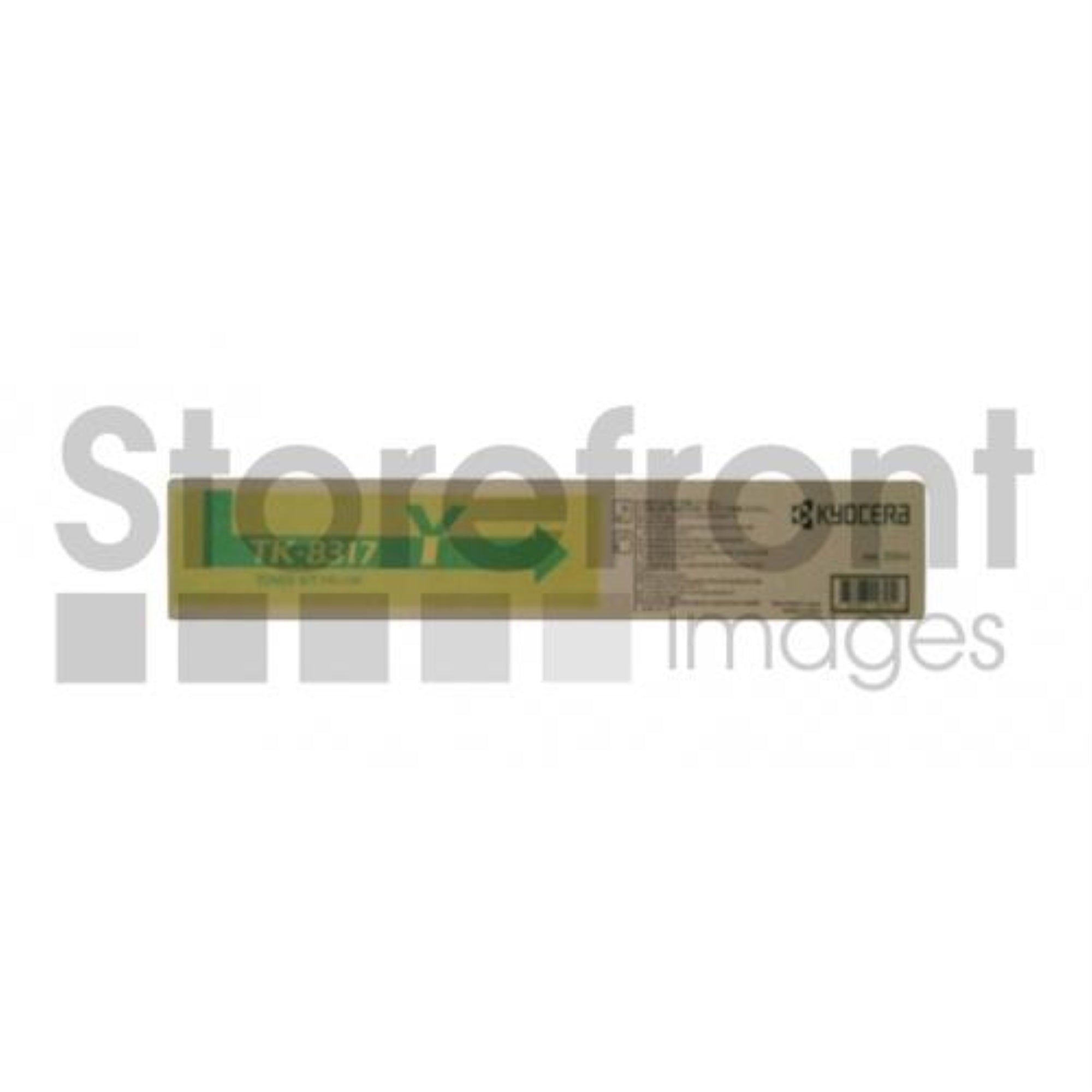 KYOCERA BR TASKALFA 2550 1TK8317 SD YELLOW TONER, 12k yield
