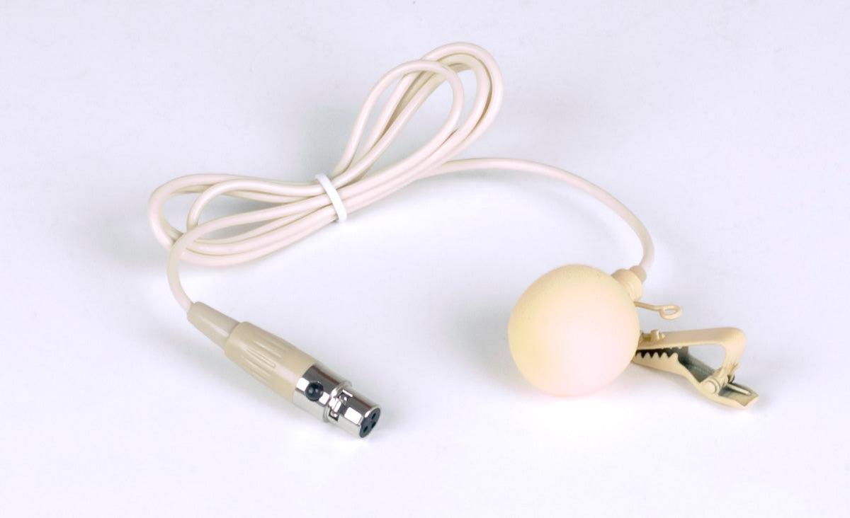 Beige color lapel Microphone for UBP & HybridBP