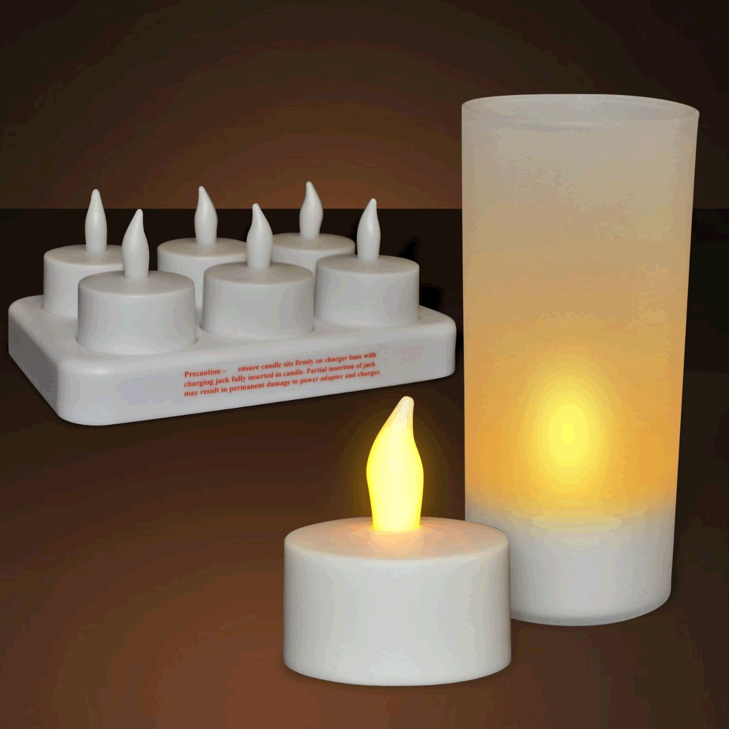 LED Rechargeable Candle Light Set