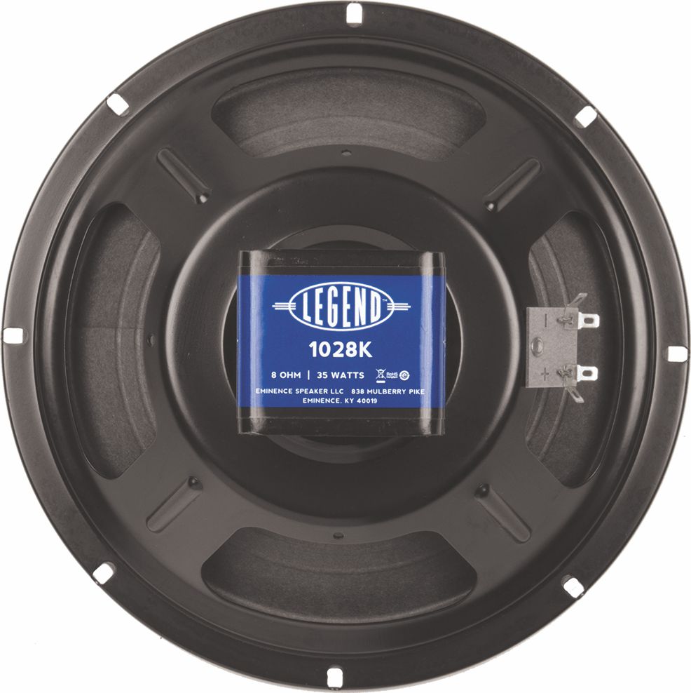 10in Guitar Speaker, 35W, 8 ohms w/Copper voice coil