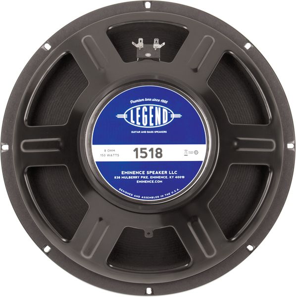 15in Guitar Speaker, 150W, 8 ohms w/Copper voice coil