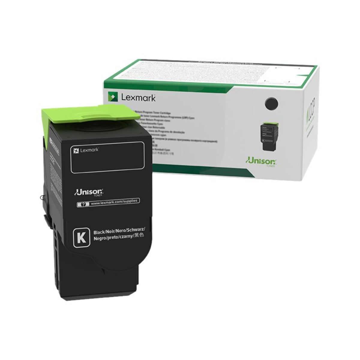 Lexmark Br Cx510De 1 Xhi Return Prog Black, 8K Yield