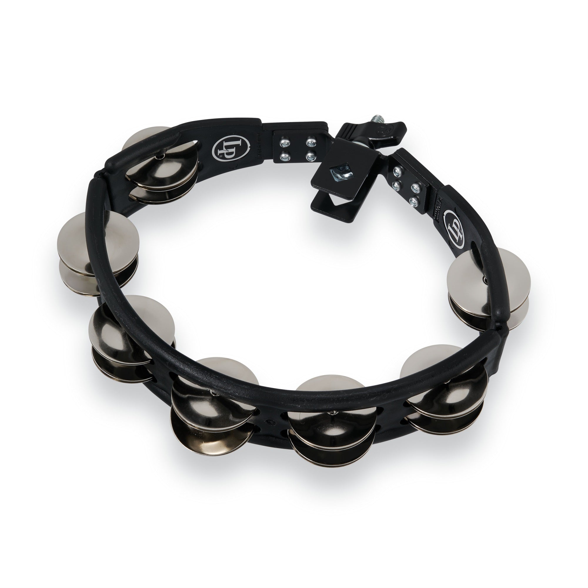 CYCLOPS MOUNTED TAMBOURINE BLACK STEEL