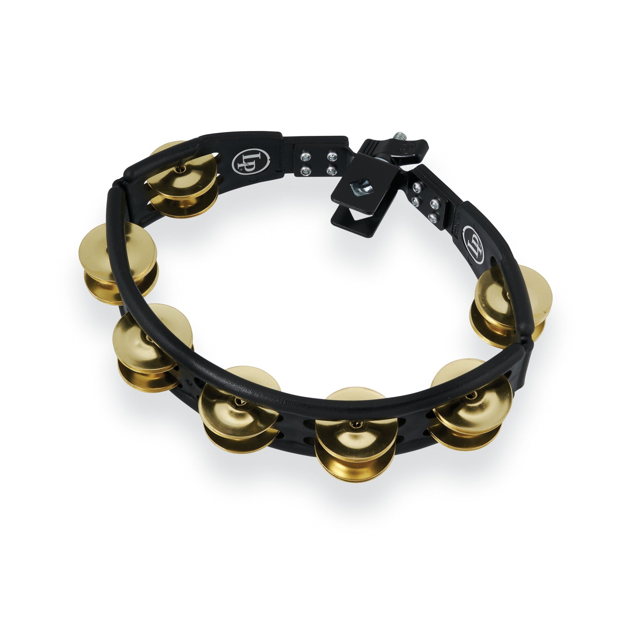 CYCLOPS MOUNTED TAMBOURINE BRASS BLACK