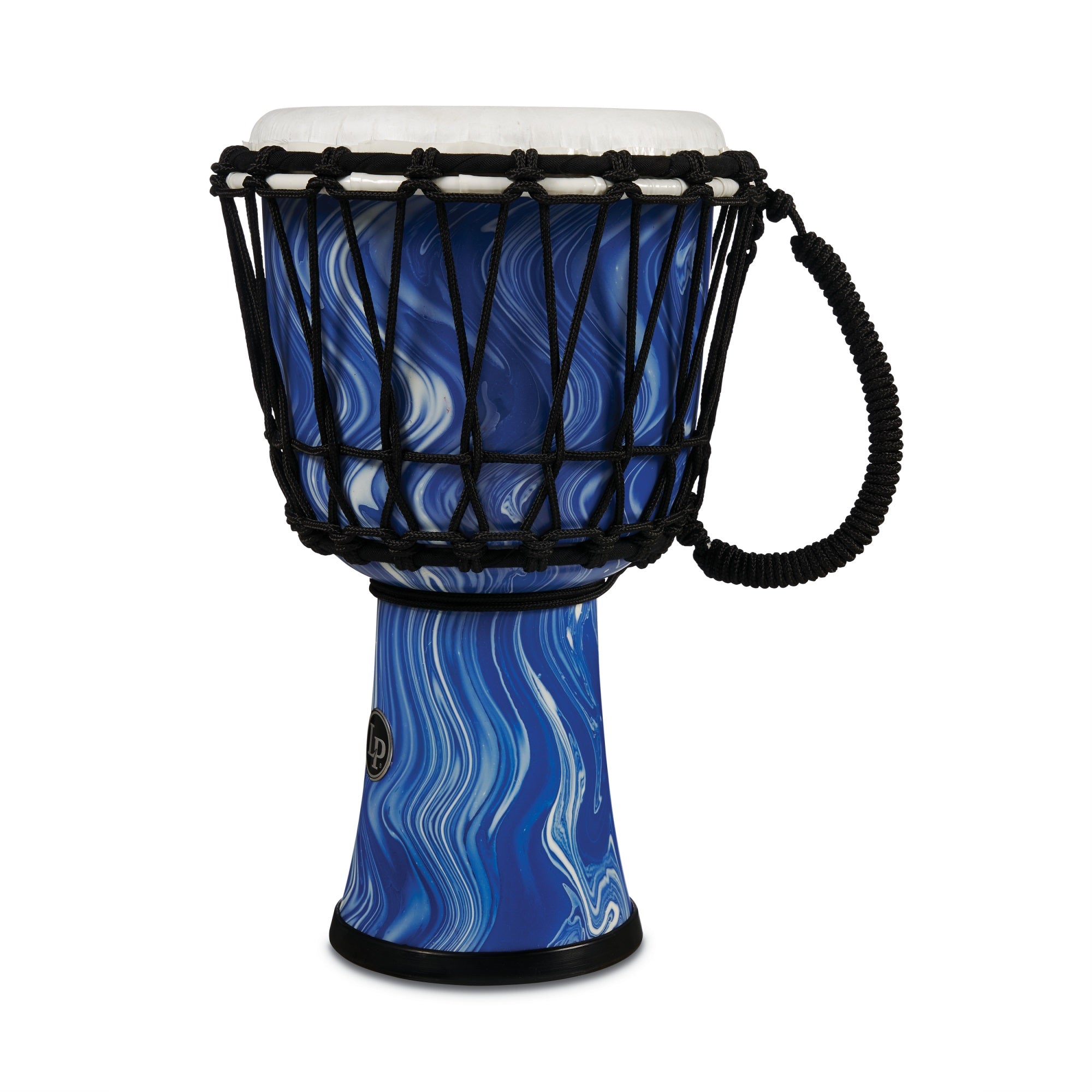 Lp World 10 In Rope Circ Djembe Bl Marbl