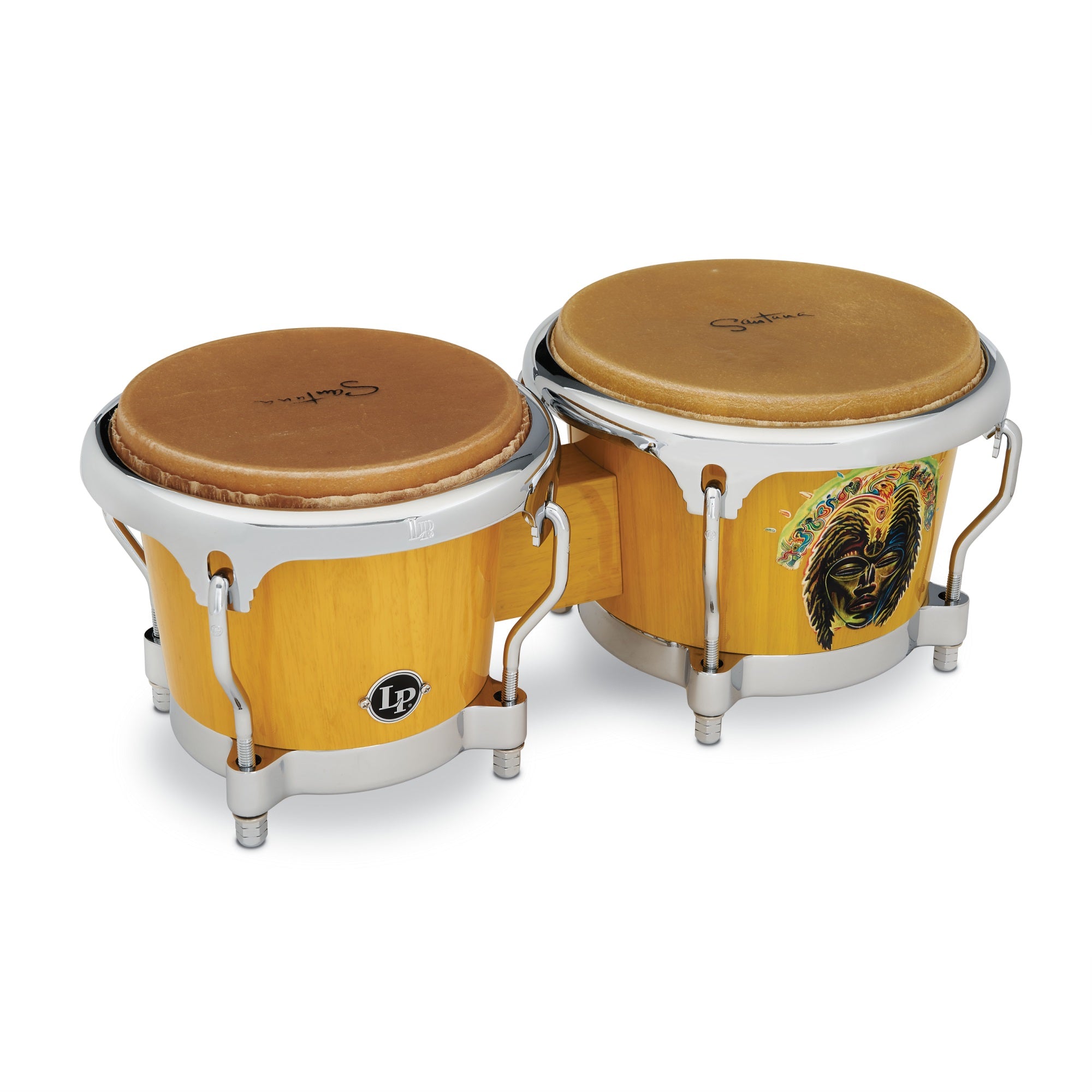 Latin Percussion LP201AXSAS Santana Africa Speaks 71/4inch and 85/8inch Bongo Set_x005f_x000D_