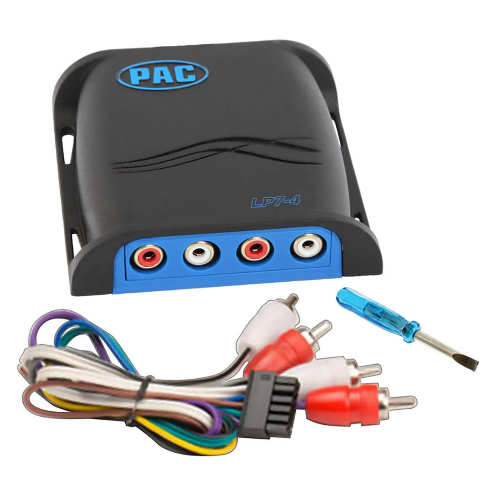 Pac Locpro L7 4Ch Line Output Converter With Remote Turn On