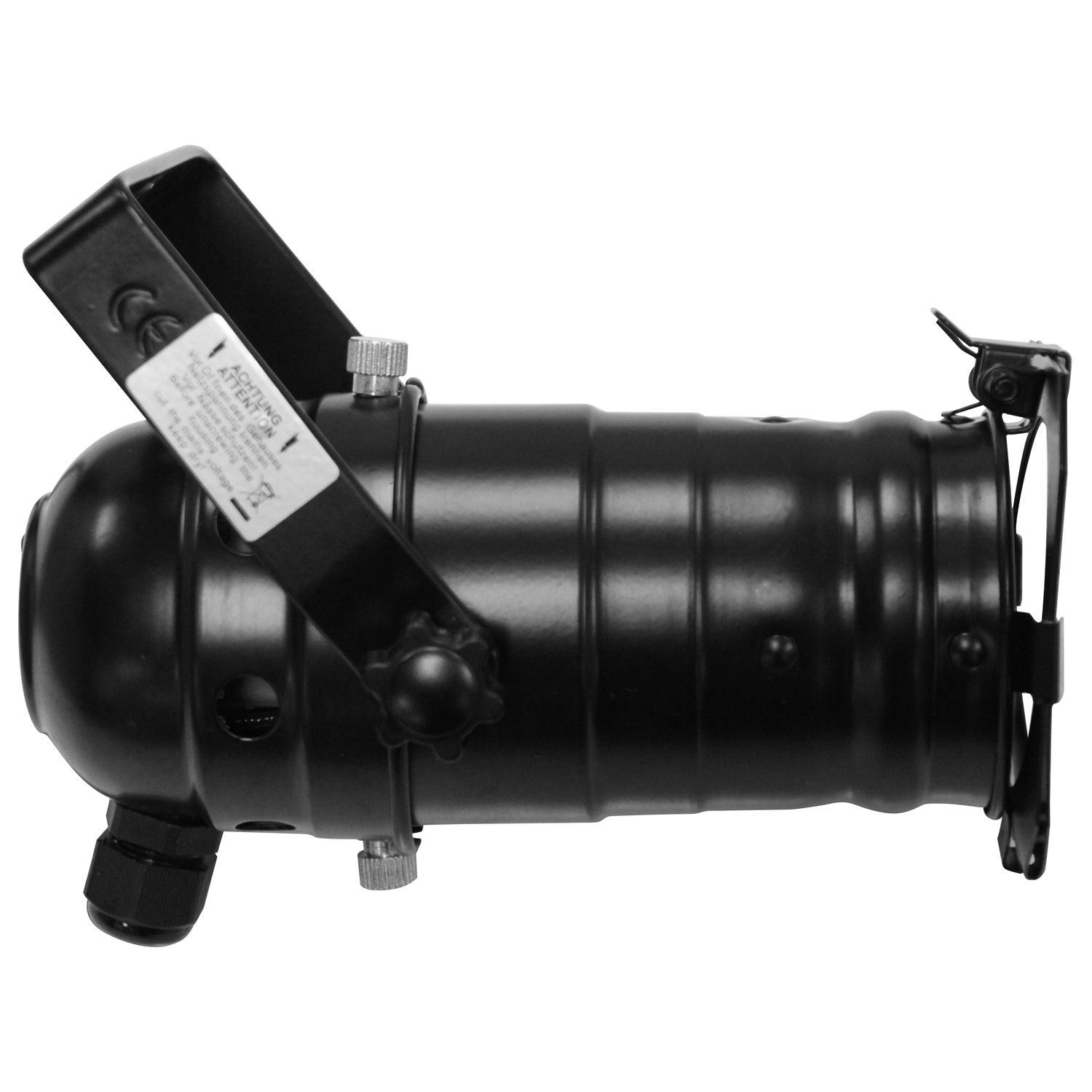 PAR 20 BLACK ALUMINUM PAR CAN FIXTURE