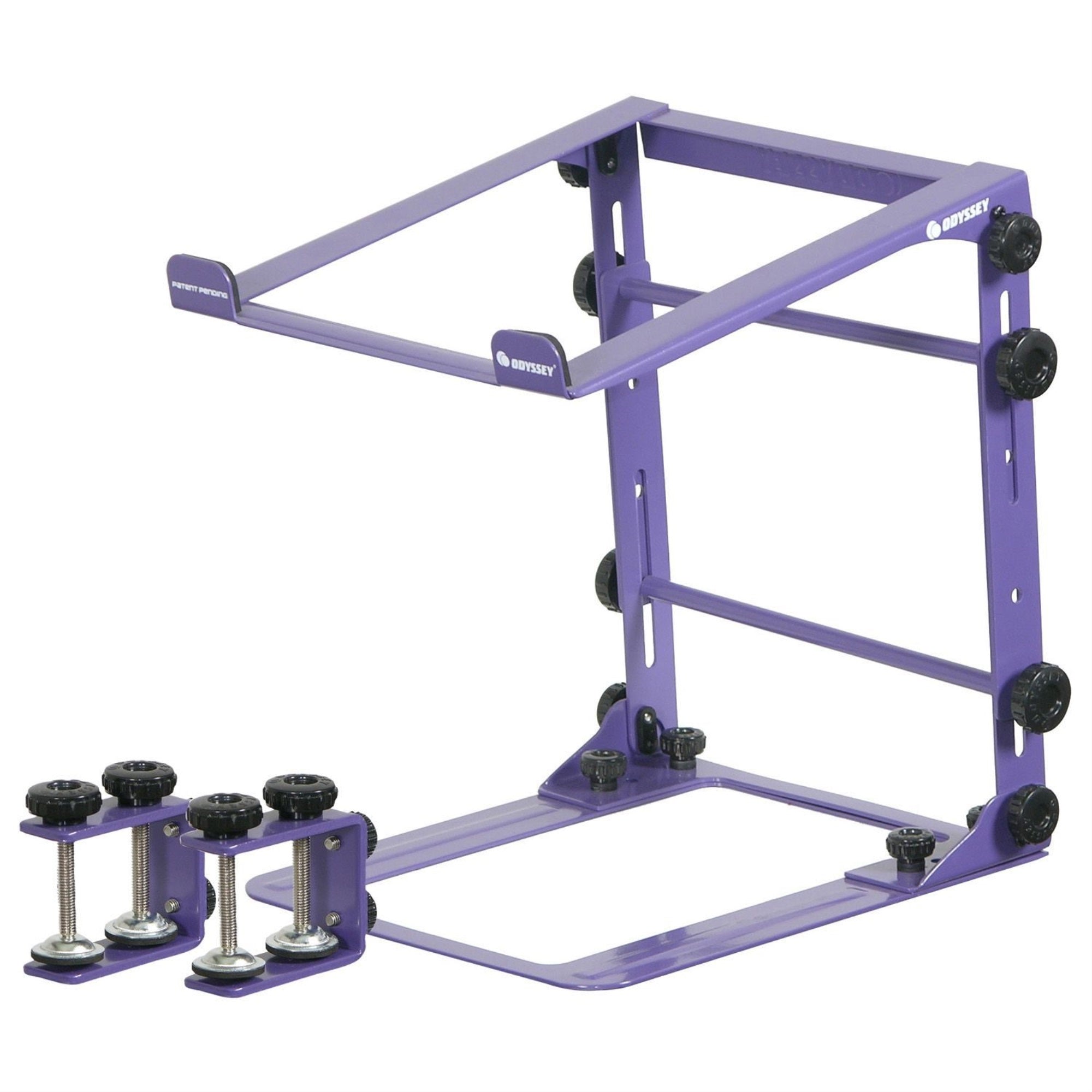DESIGNER DJ SERIES FOLDING LAPTOP STAND, PURPLE