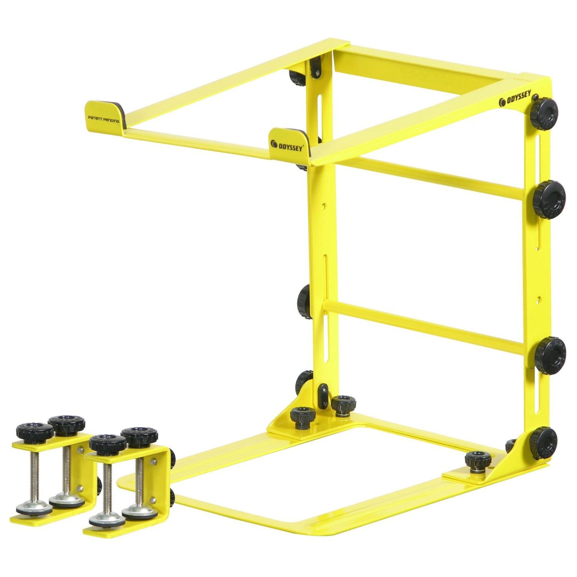 DESIGNER DJ SERIES FOLDING LAPTOP STAND, YELLOW