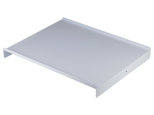 LAPTOP / GEAR TRAY SHELF FOR TWO TIER XSTANDS IN LUXE SERIES WHITE