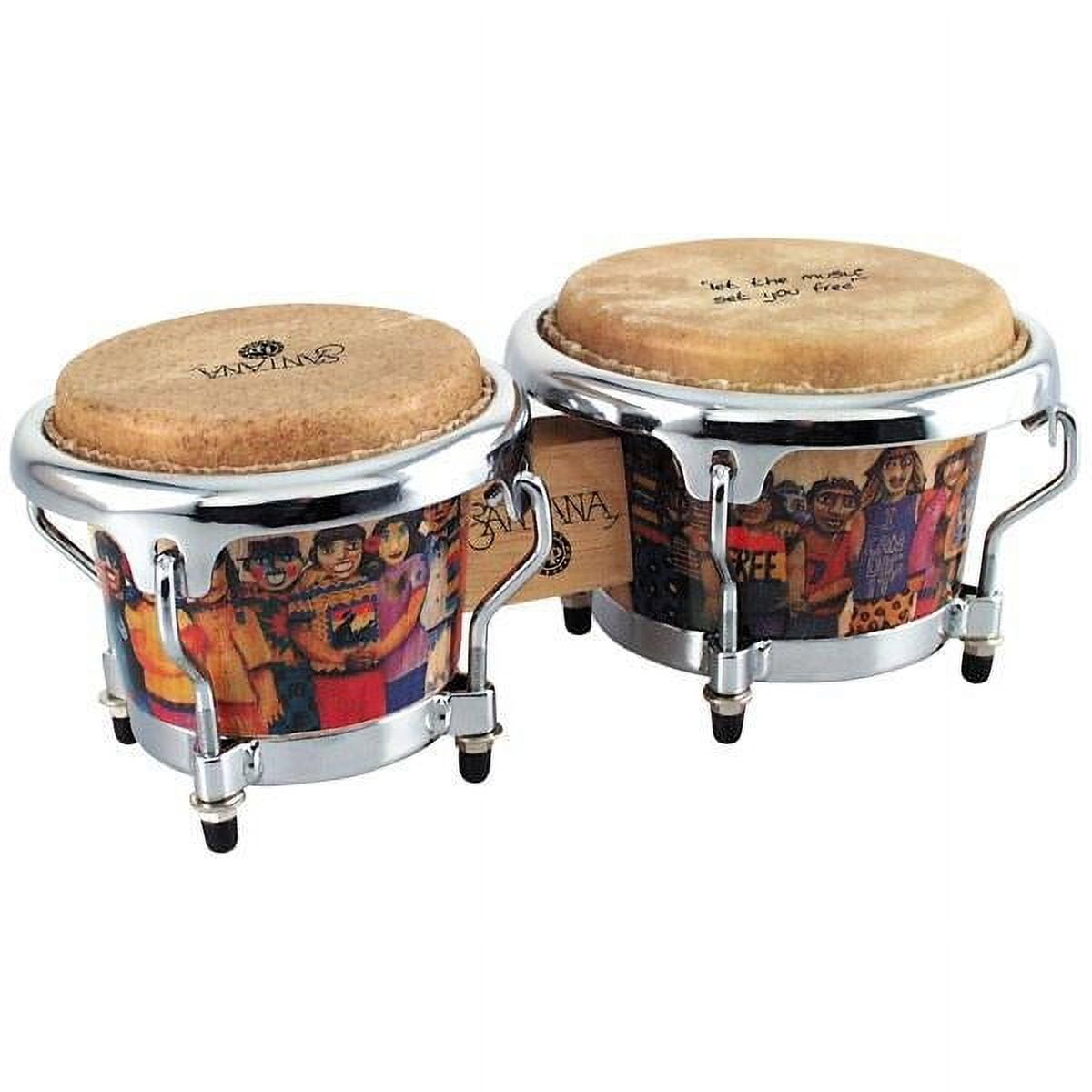 Latin Percussion Lpm200Aw Santana Mini Tunable Bongo