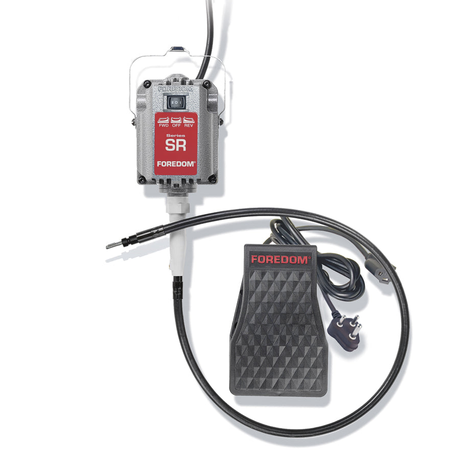 Foredom SR Hang-Up Motor with Foot Pedal, M.SR-FCT