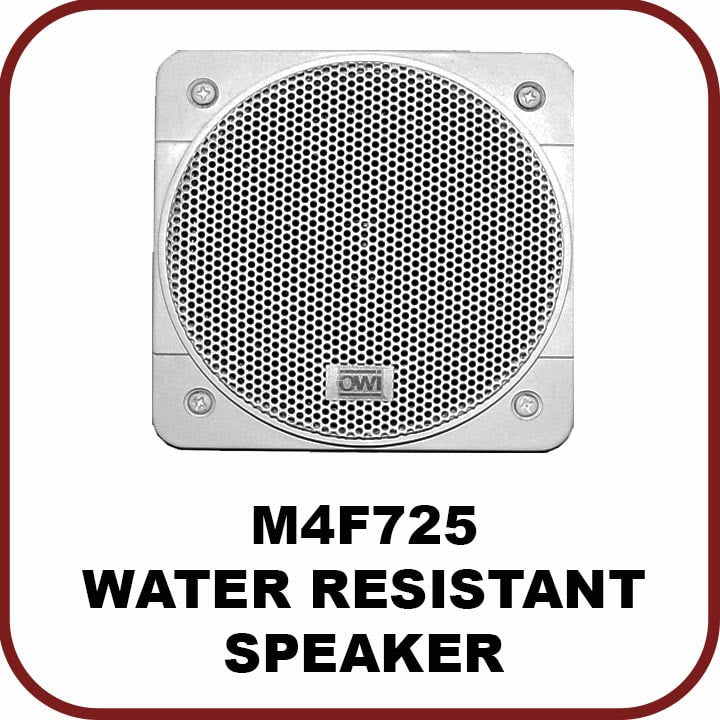 4 inch 70V/25W WATER RESISTANT (BSK) SPEAKERS