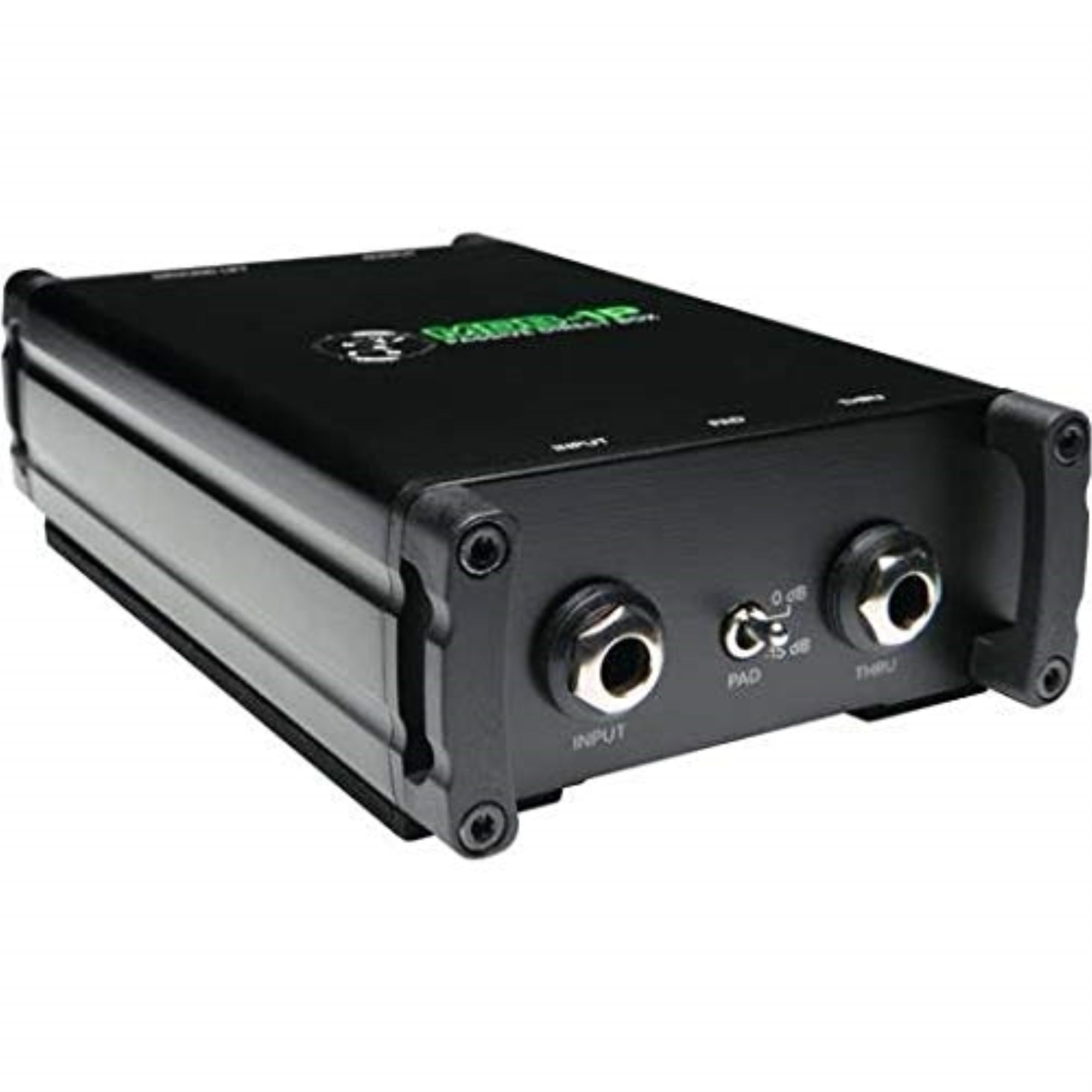 Mackie MDB Series, Passive Direct Box with 1/4 High-Impedance Input with Thru Output and Ground Lift (MDB-1P)