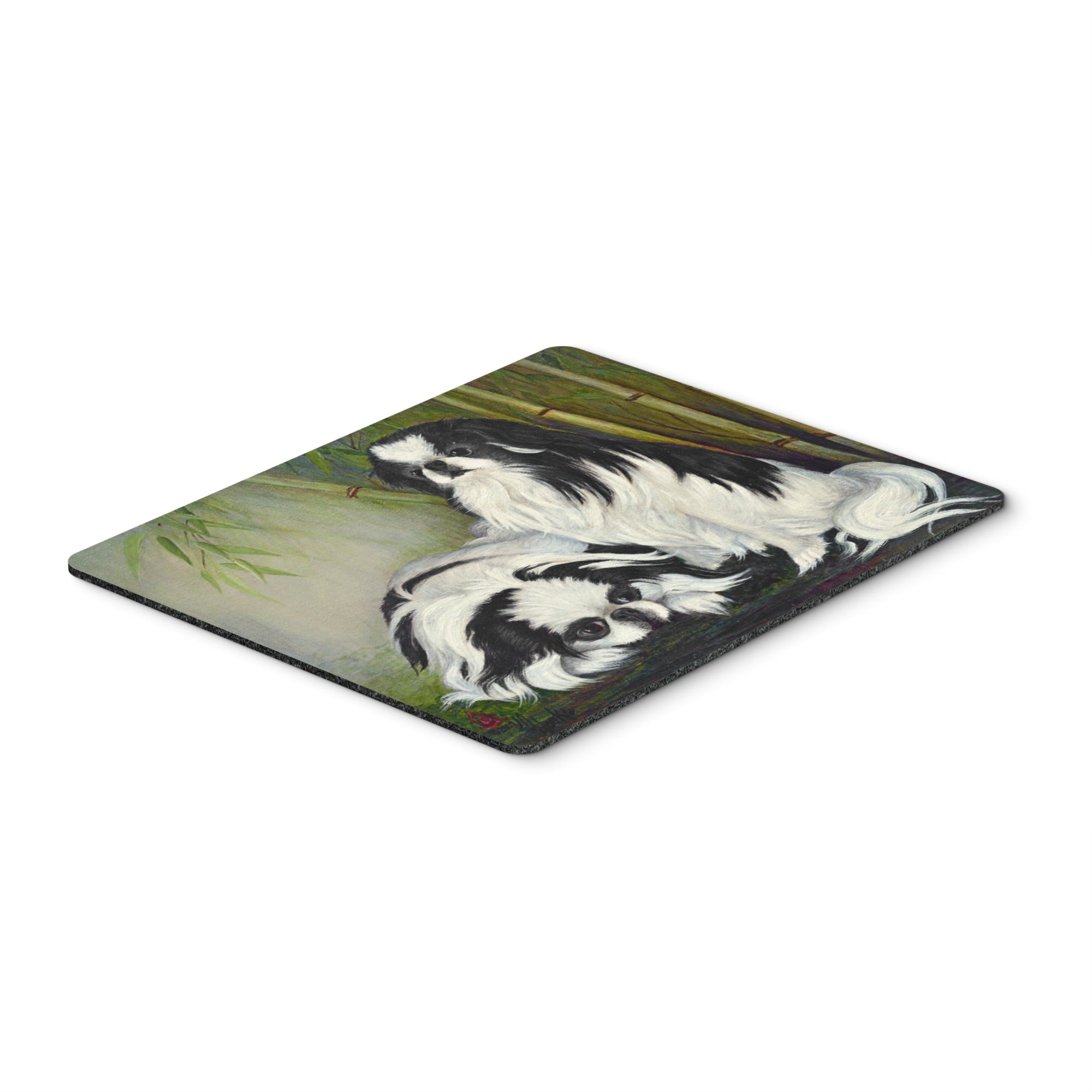 Carolines Treasures Japanese Chin Bamboo Garden Mouse Pad/Hot Pad/Trivet (MH1044MP)