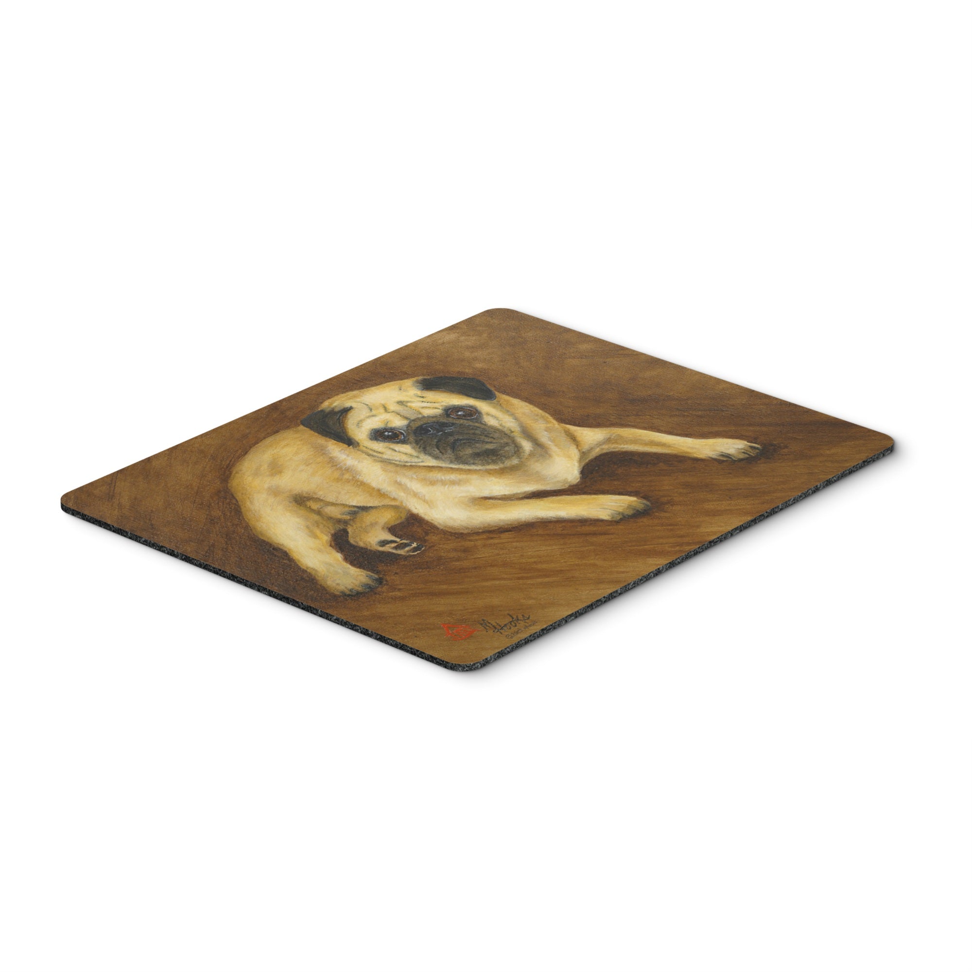 Carolines Treasures Fawn Pug Roscoe Mouse Pad/Hot Pad/Trivet (MH1062MP)