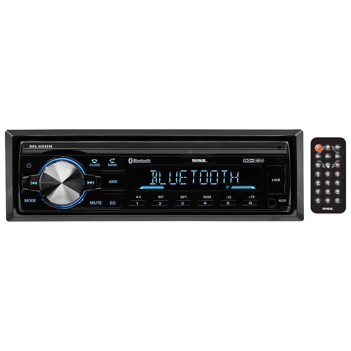 Soundstorm Single Din Digital Media Receiver Bt Am/Fm Usb Remote