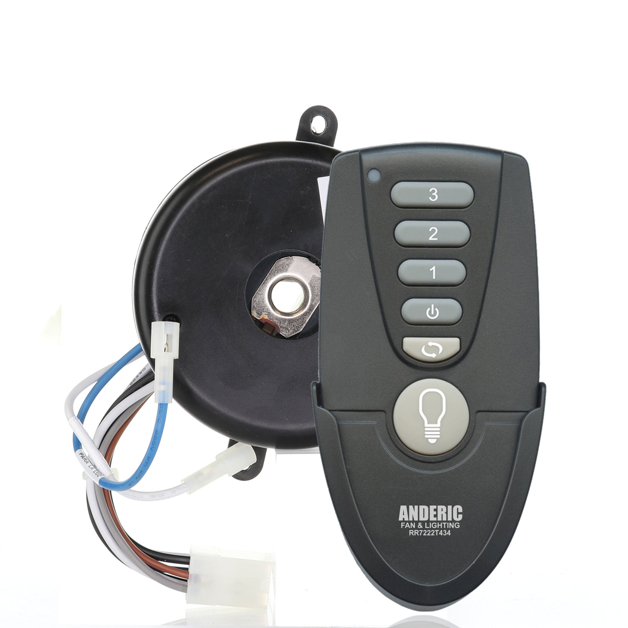 Substitute for Hunter CP9110R/IN2RX01/UC7848R Ceiling Fan Receiver [MR77A-RR7222T434-KIT]