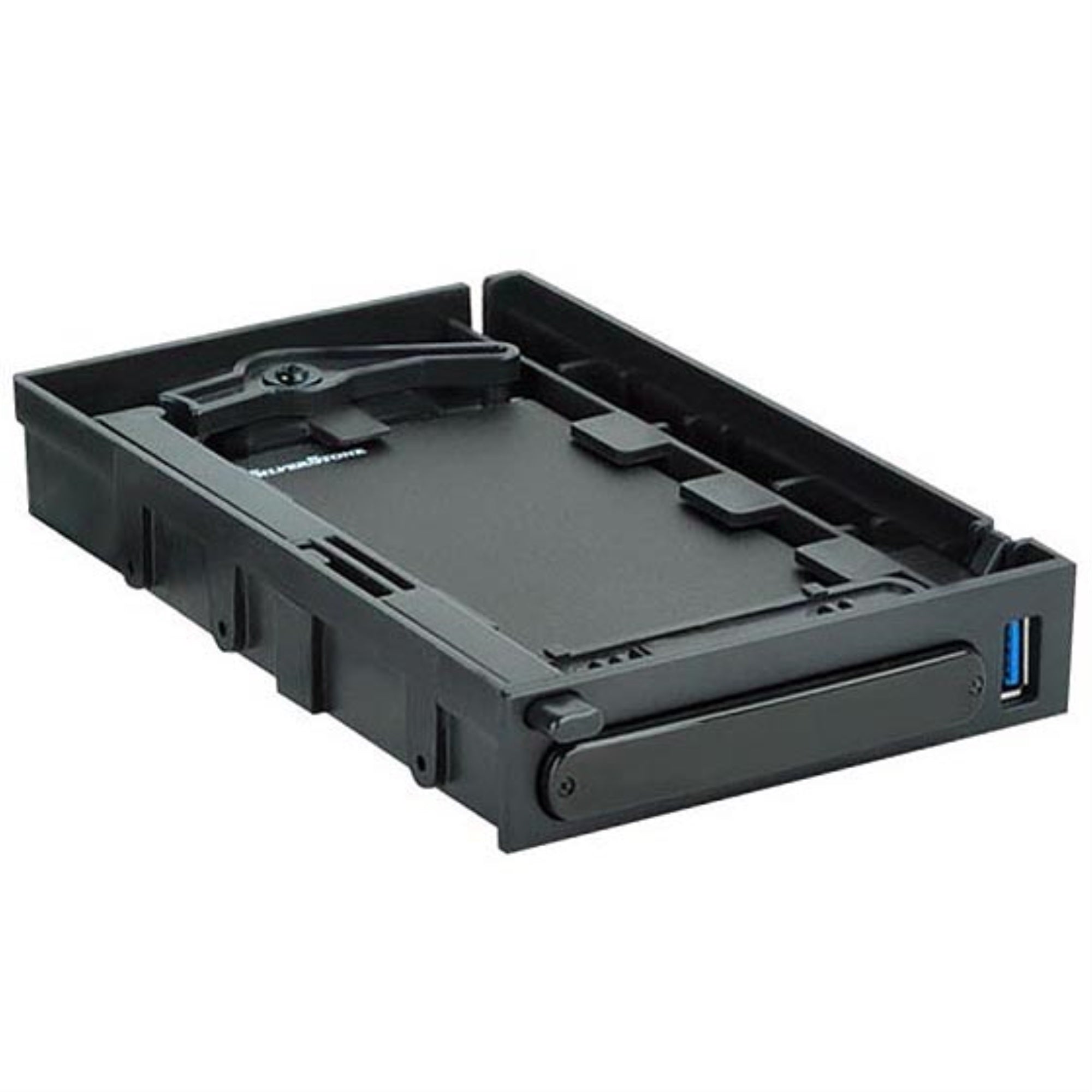 2.5 USB 3.0 HDD/SSD enclosure with 3.5 hot-swap drive bay