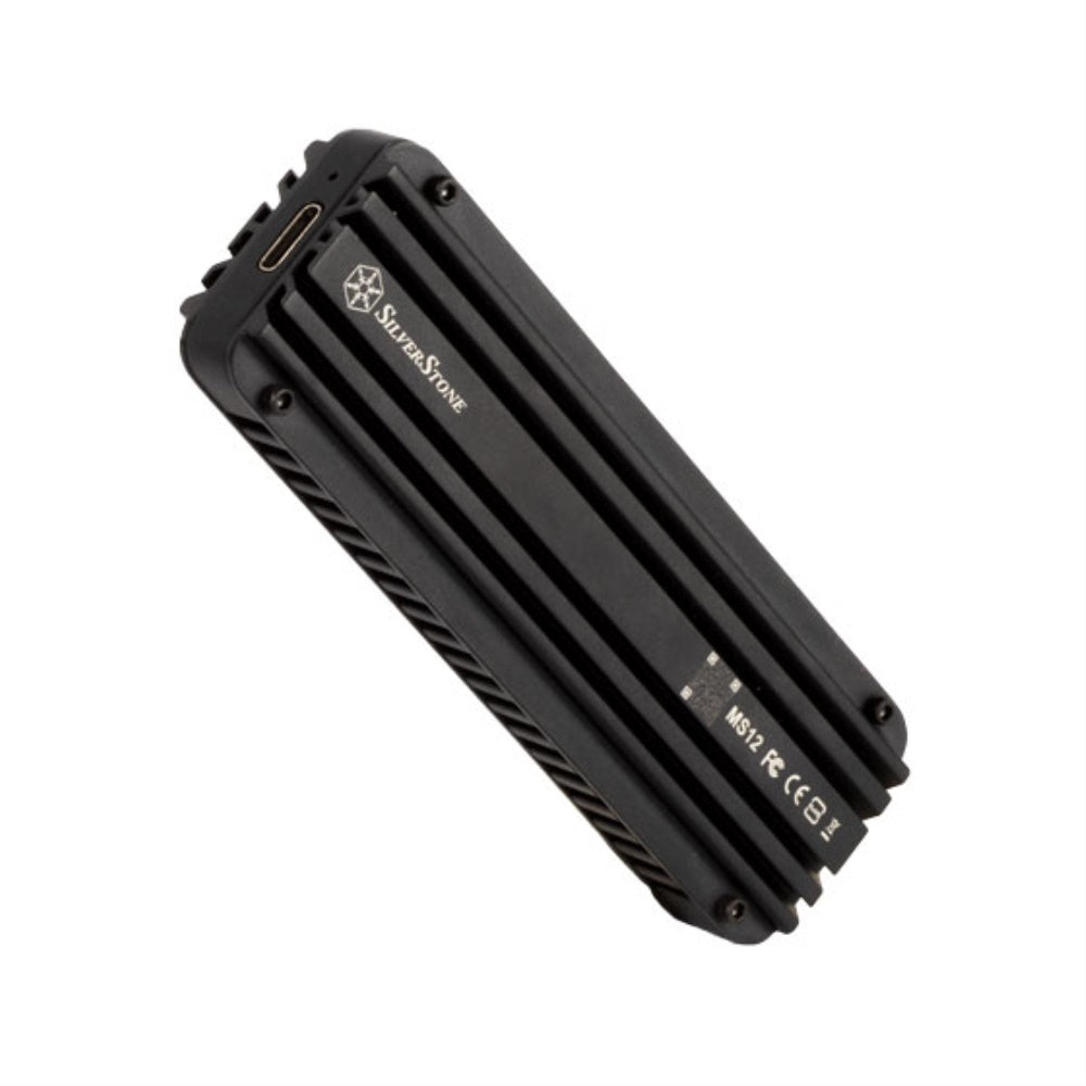 External M.2 Nvme Ssd Enclosure With Superspeed Usb 3.2 Gen 2X2 Type C 20 Gbps Interface, Support 2242 And 2280 Nvme M.2 Ssd, Al