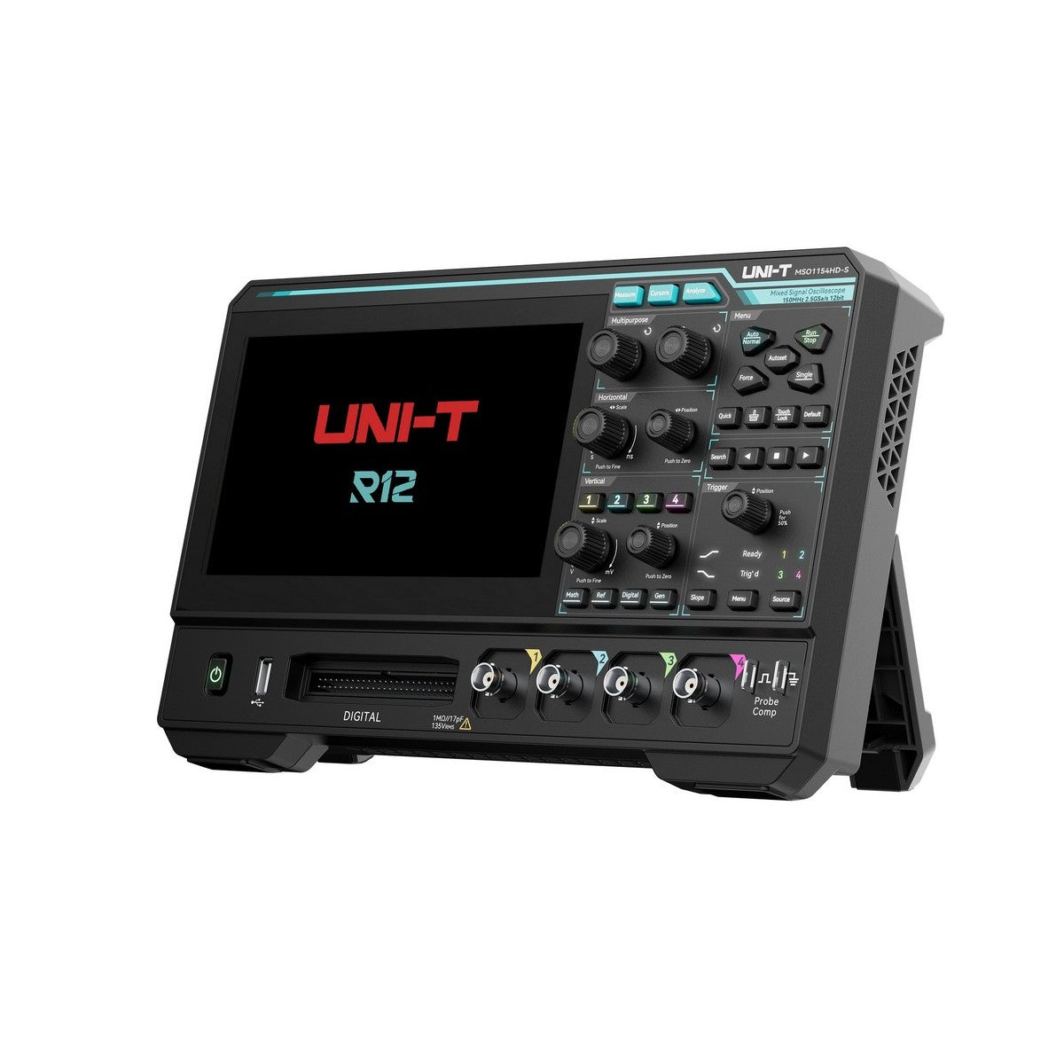 MSO1154HD 150 MHz 4Ch 12-Bit Mixed Signal Oscilloscope