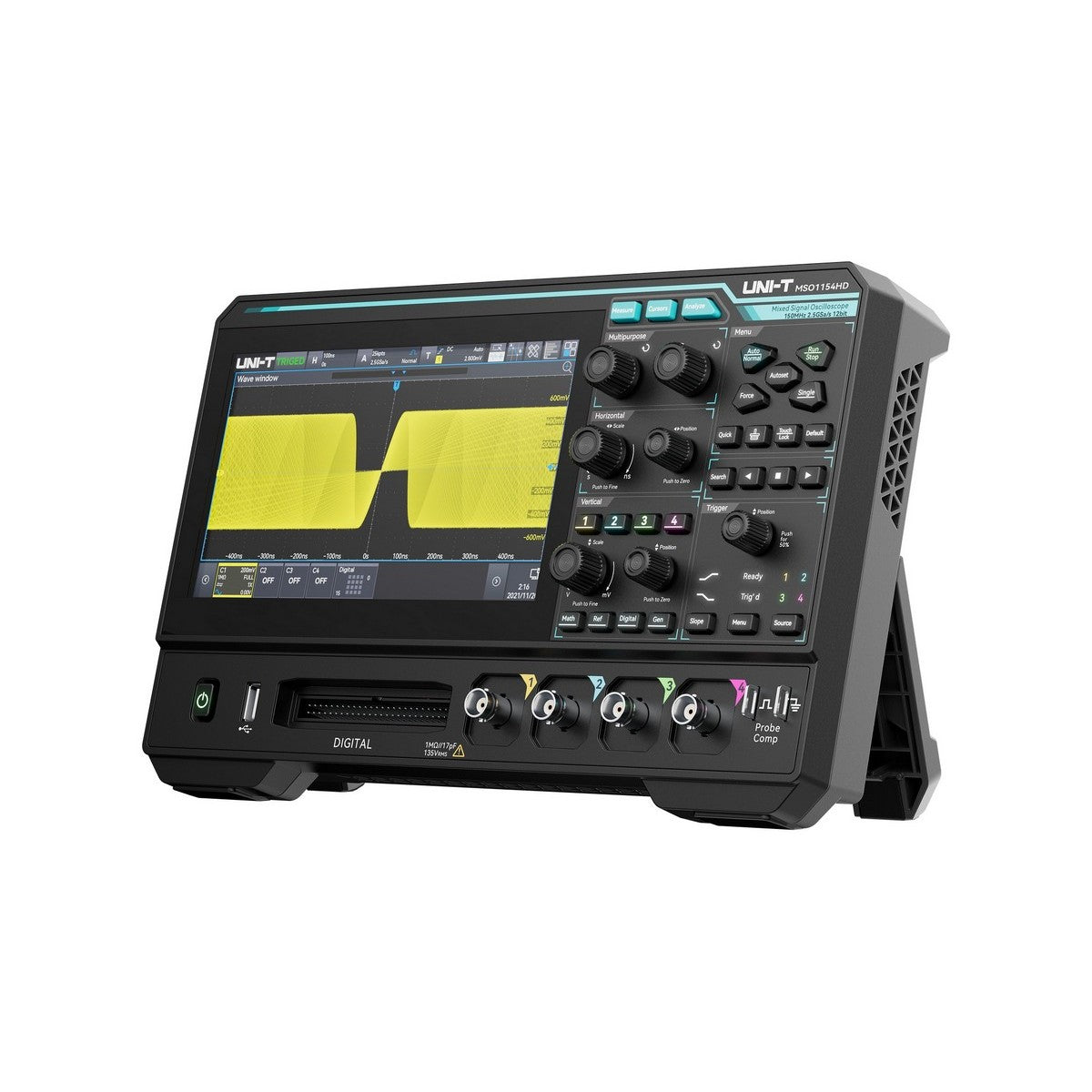 MSO1154HD-S 150 MHz 4Ch 12-Bit MSO with Signal Generator