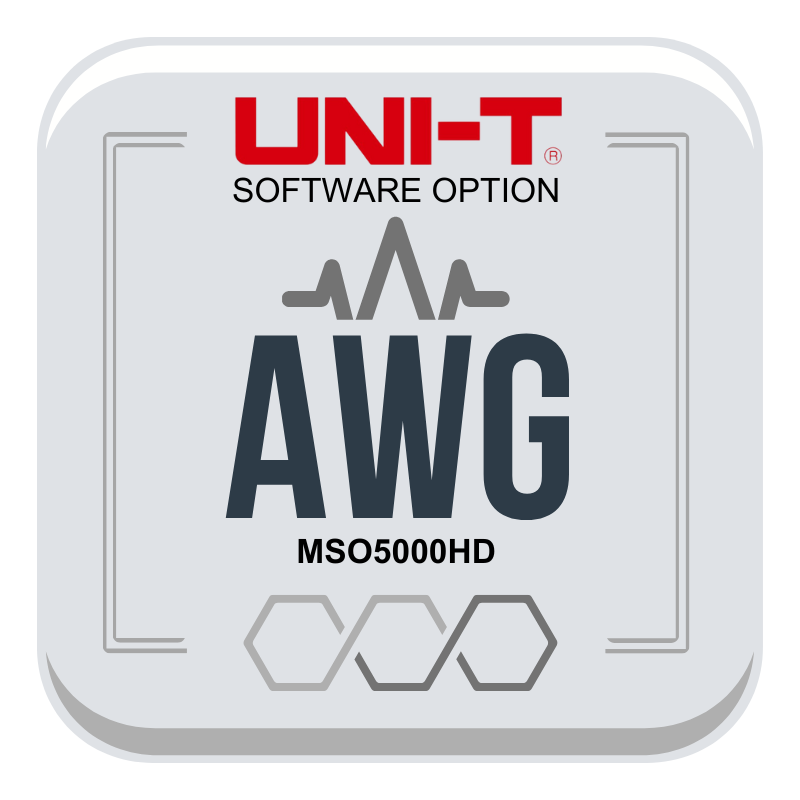 MSO5000HD-AWG 50 MHz 2Ch Arbitrary Waveform Generator with Bode Plot