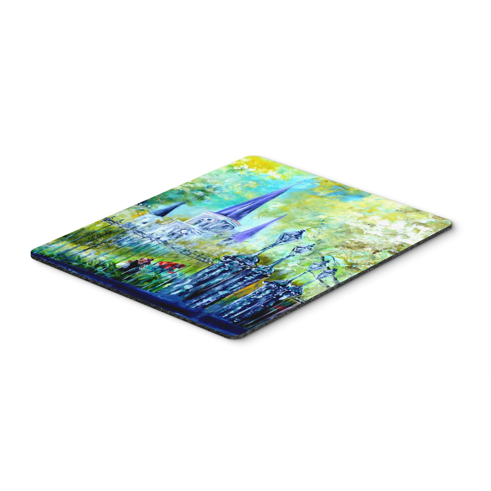 Carolines Treasures Across the Square St Louis Cathedral Mouse Pad/Hot Pad/Trivet (MW1183MP)