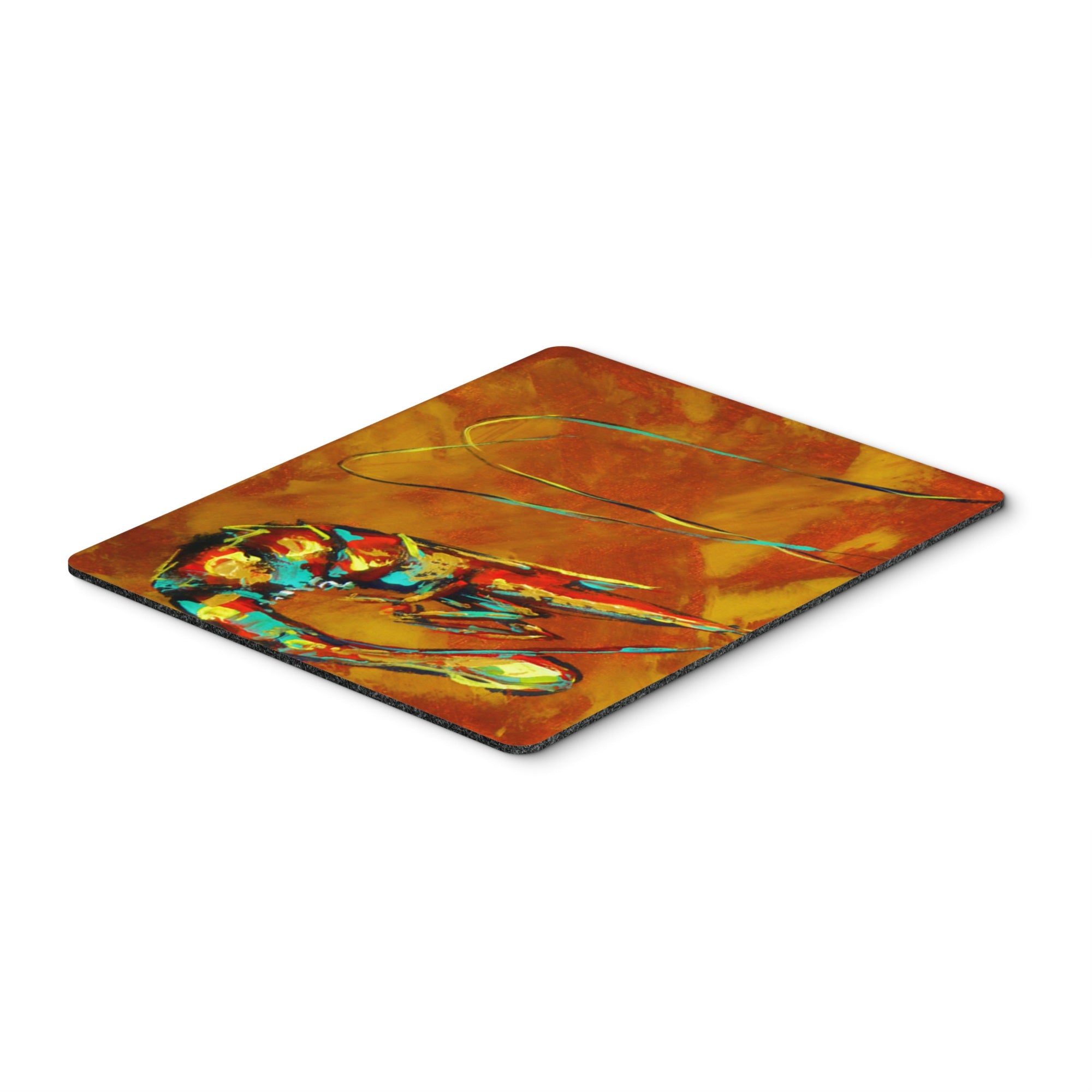 Carolines Treasures Caramel Corn Shrimp Mouse Pad/Hot Pad/Trivet (MW1191MP)
