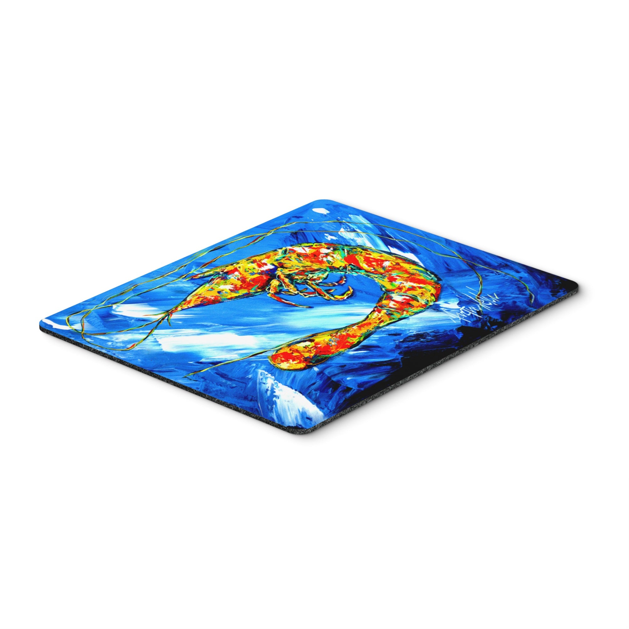  inchCarolines Treasures Ice Blue Shrimp Mouse Pad, Hot Pad or Trivet, Multicolor (MW1226MP) inch