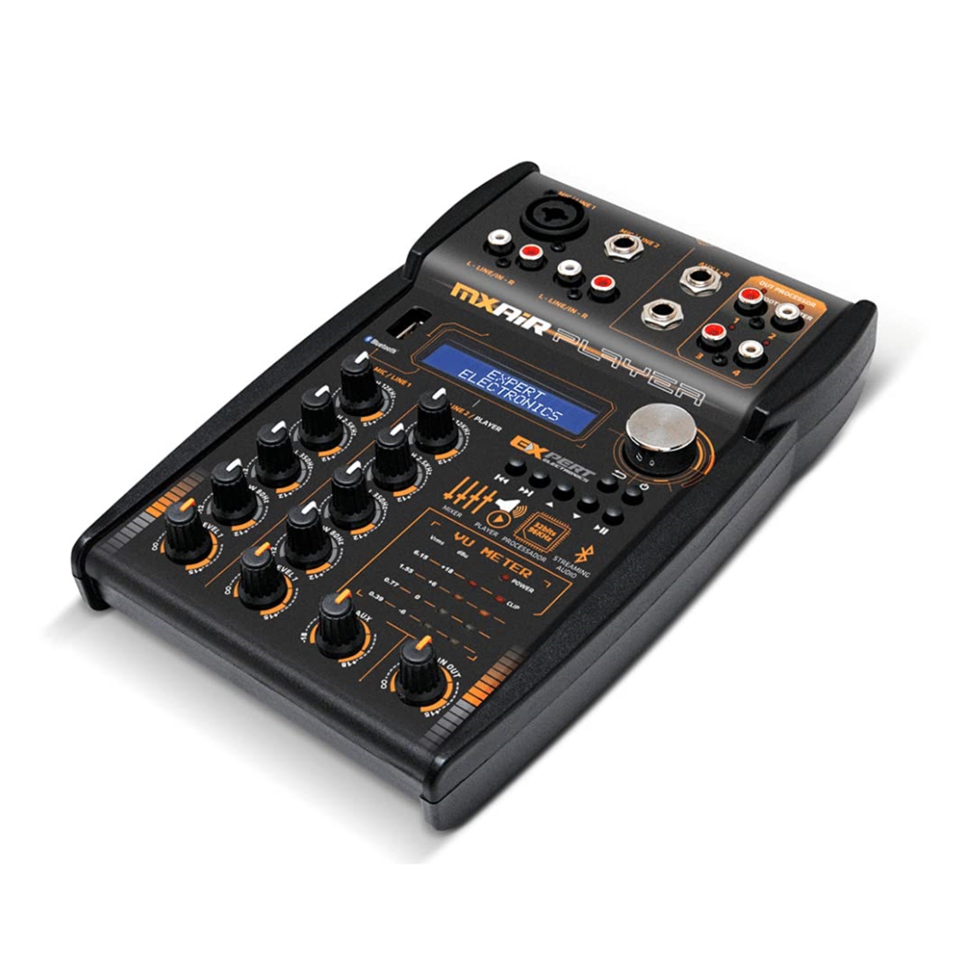 Bluetooth Pro Mixer Equalizer with 4 bands per channel USB Mp3 Player