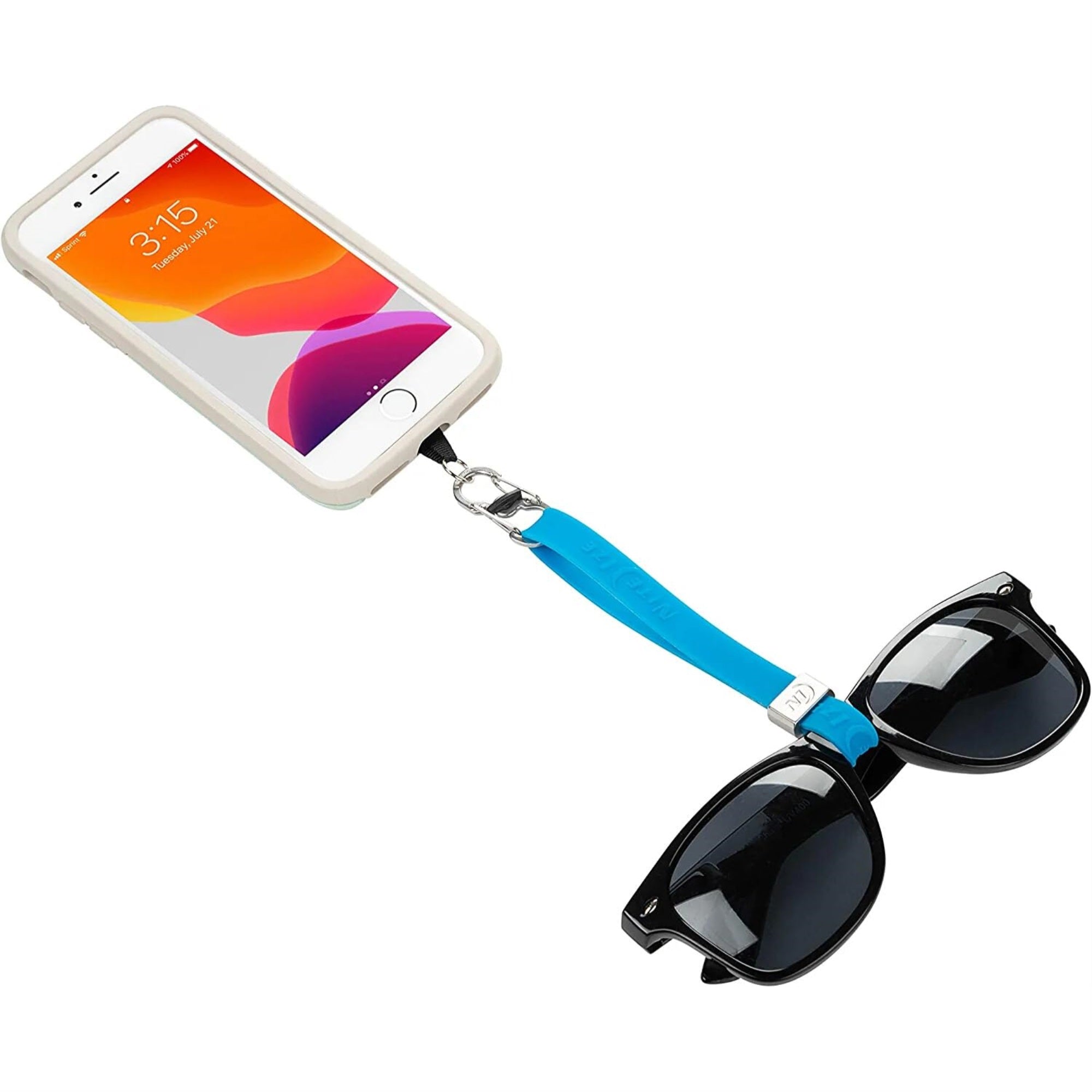 2023 Nite Ize Hitch Phone Anchor + Stretch Strap Blue, Map: $13.49