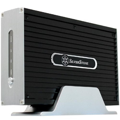 Black,, Aluminum External 3.5'' Hdd Enclosure Usb + Lan Connection Capability