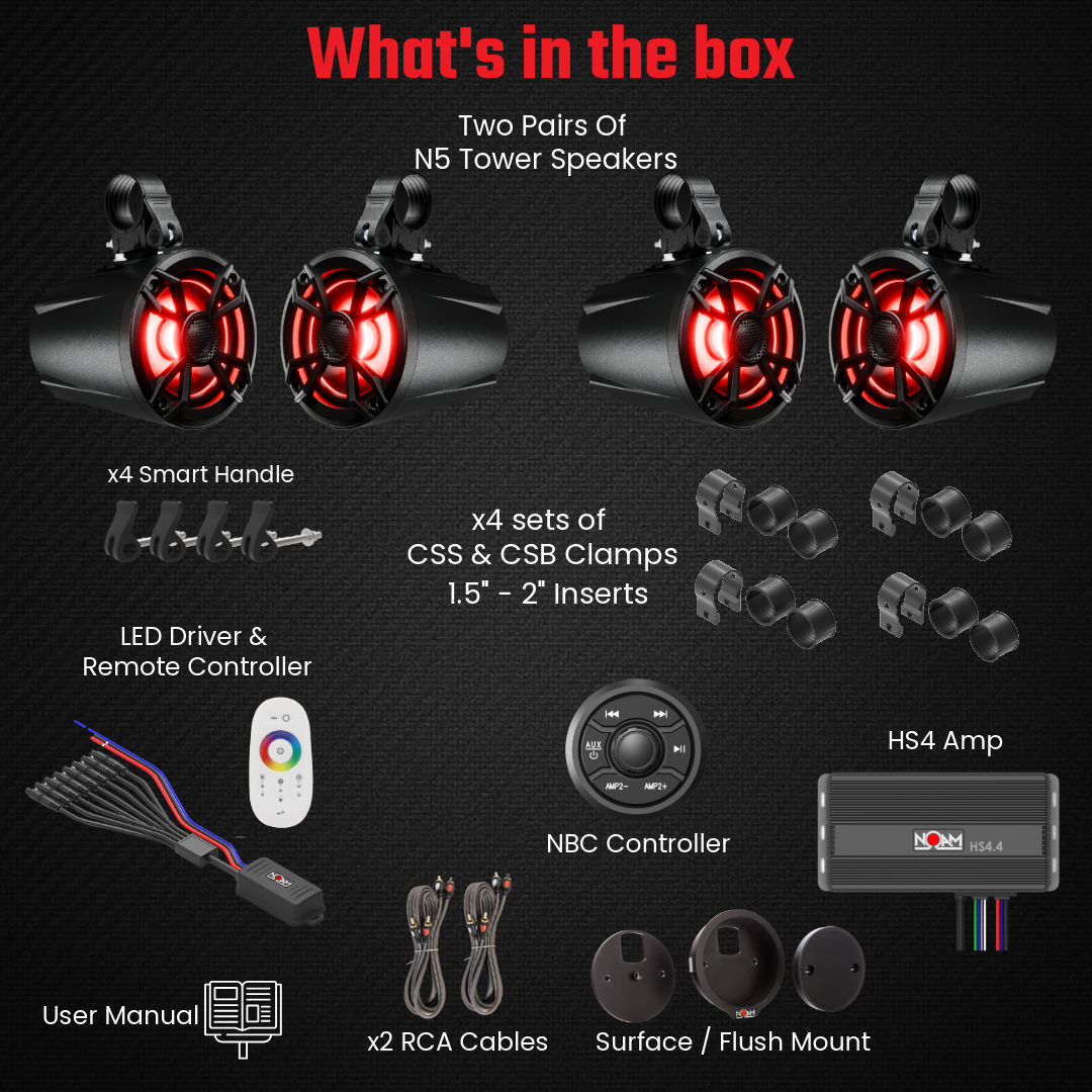 NUTV5 QUAD PRO | UTV Mounts