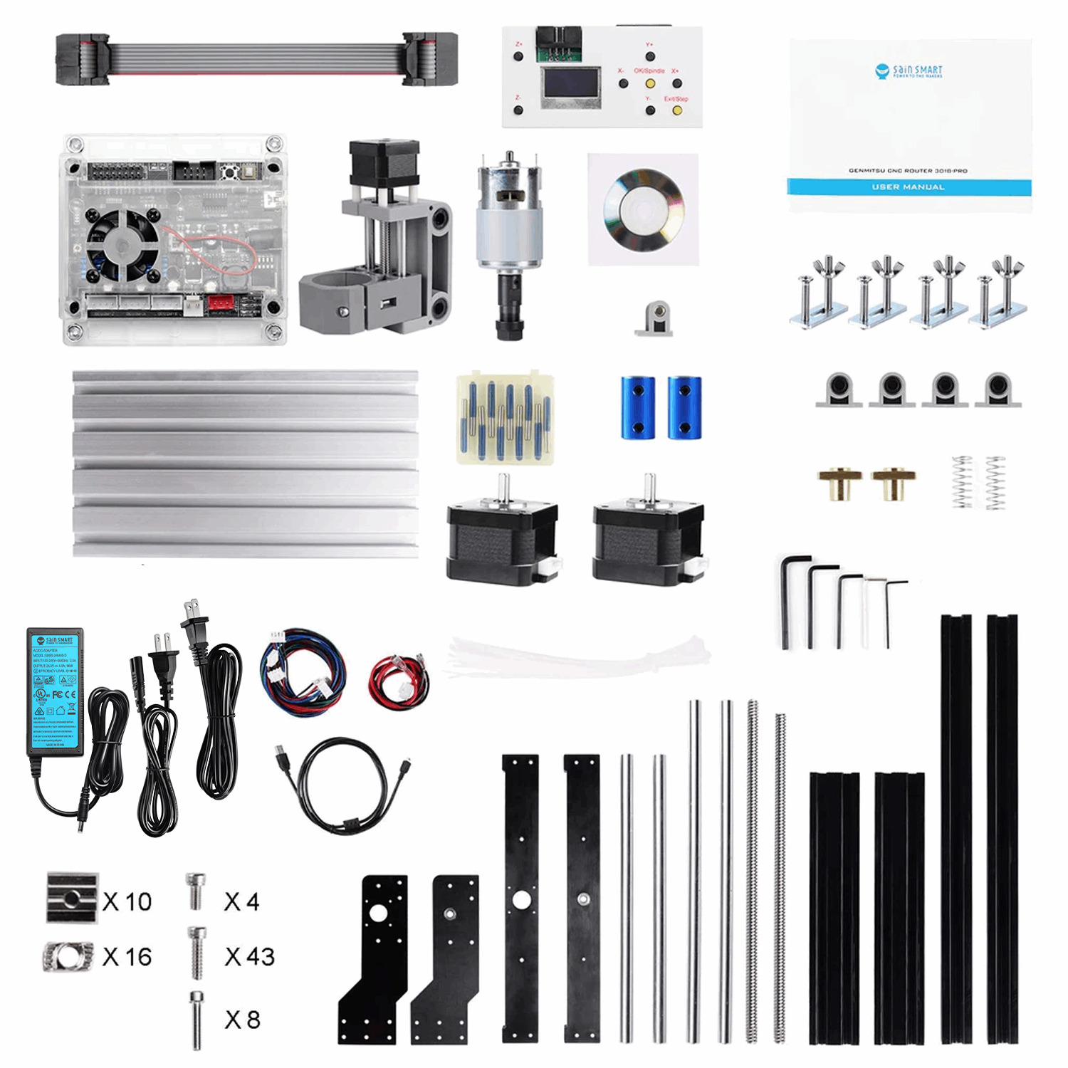 3018-PRO Desktop CNC Router DIY Kit