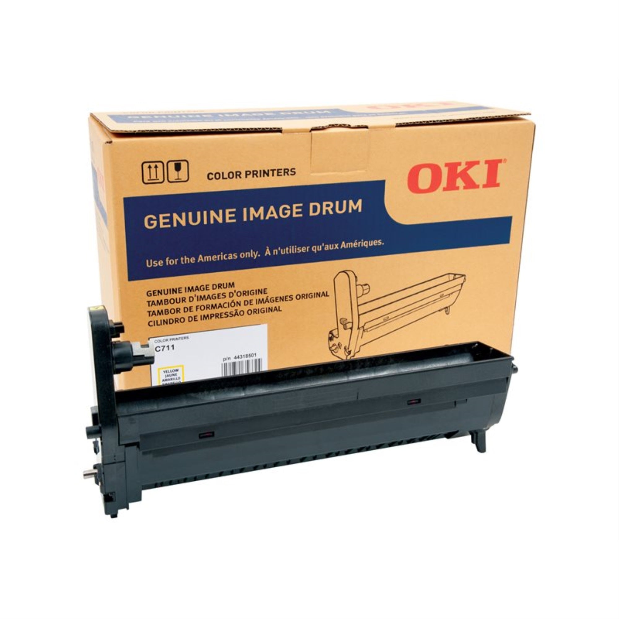 OKIDATA C711DN YELLOW IMAGE DRUM, 20k yield