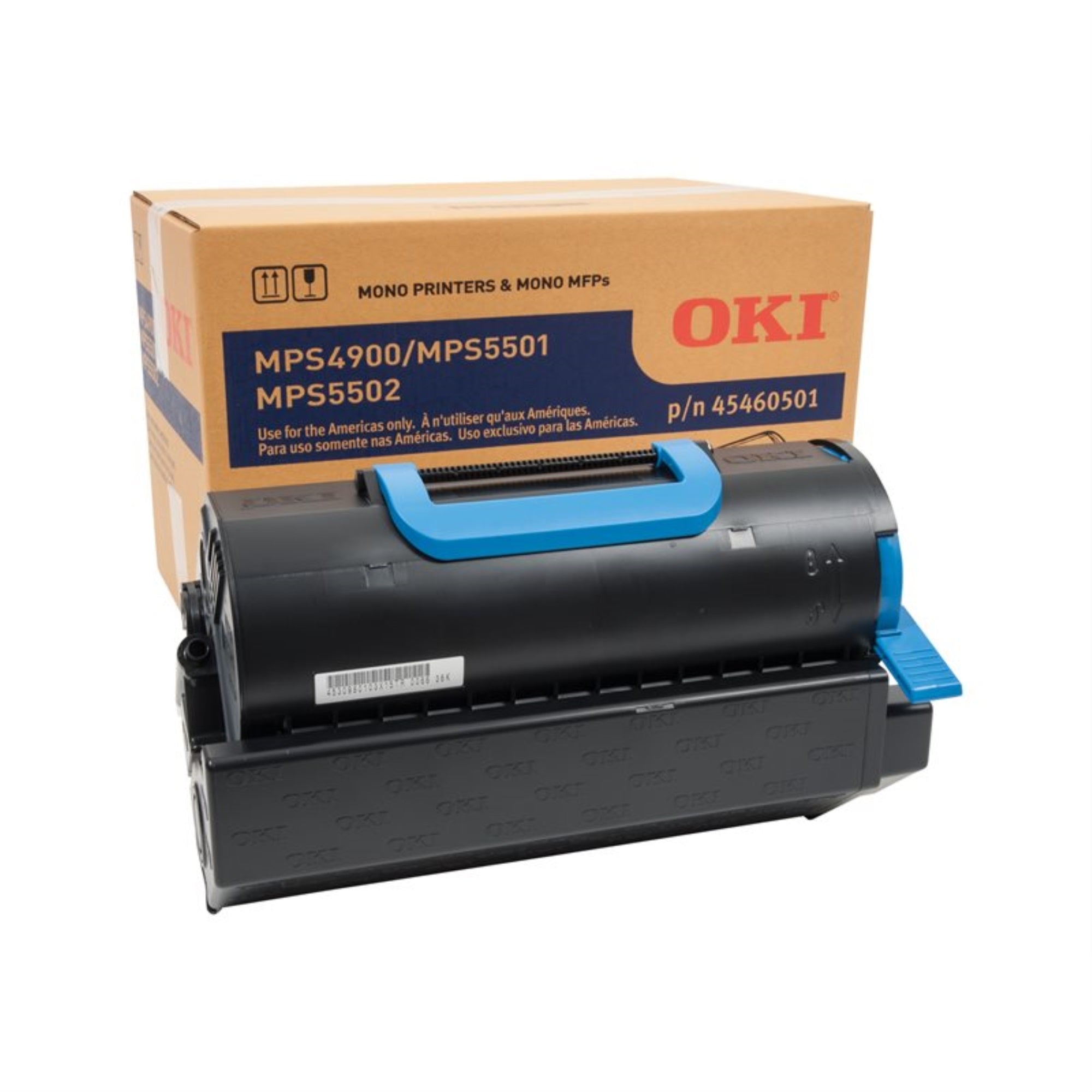 Okidata Mps5501B 1 Sd Yld Black Toner, 30K Yield