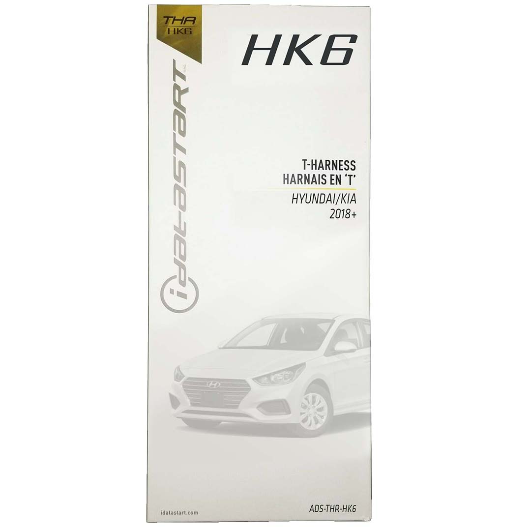 Idatastart T Harness For Select Hyundai & Kia Push To Start Models From 2018 And 2021