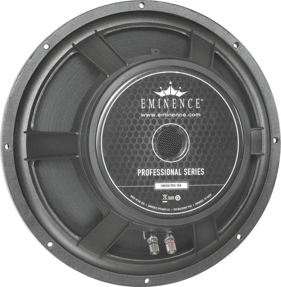 15in Pro Audio Subwoofer 4in Voice Coil / 8 Ohms / 109 oz. Ferrite magnet / Musical Instrument Bass Guitar Vented Scoop Loadin